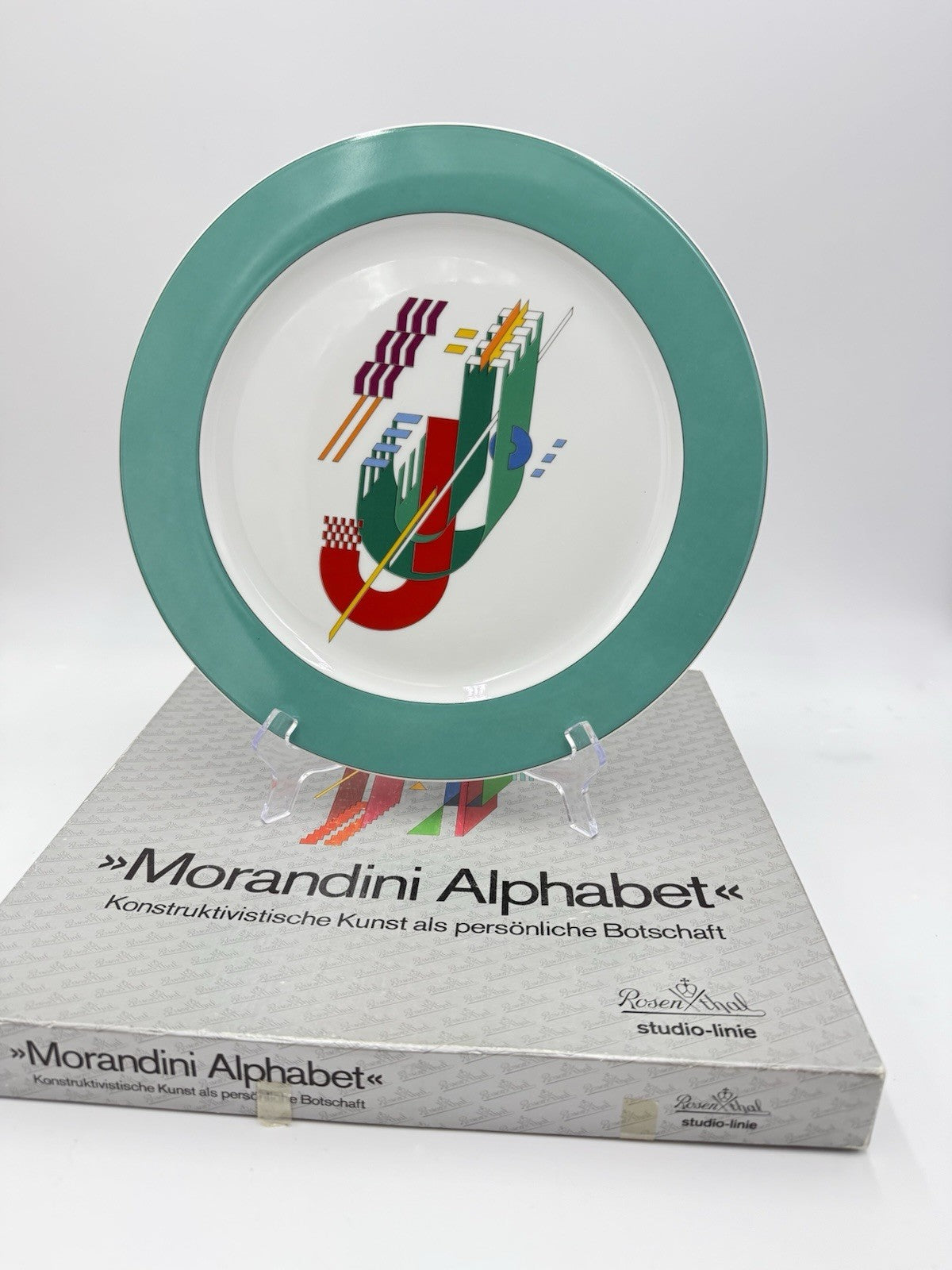 Rosenthal Studio-Line Morandini Alphabet Wall plate Marcello Morandini letter J