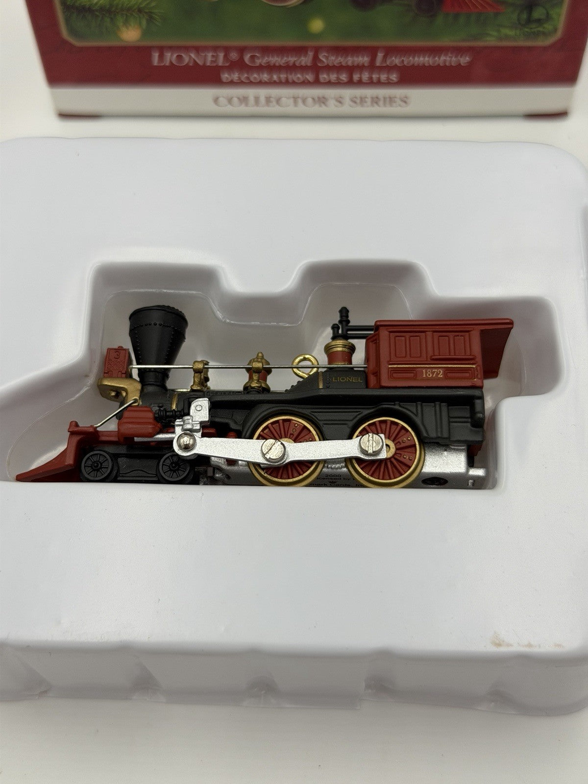 Hallmark Lionel General Steam Locomotive 1872 Diecast Keepsake Ornament New