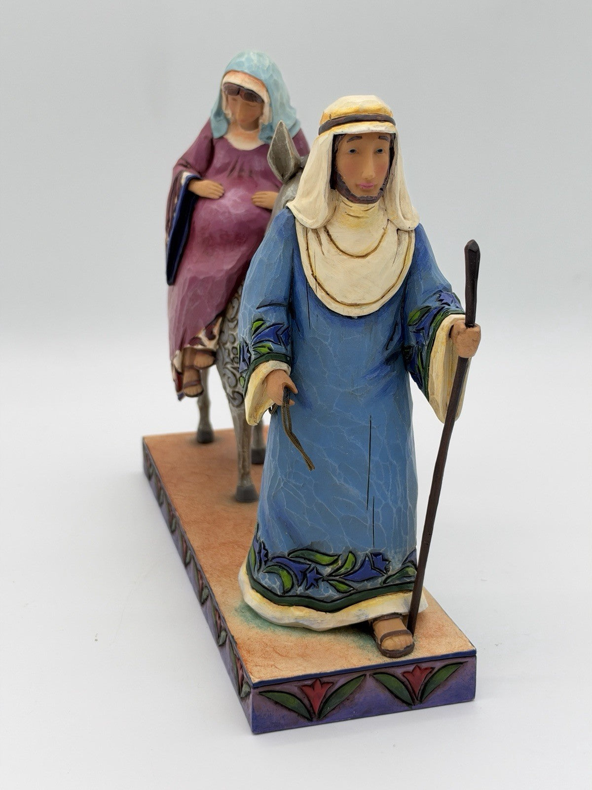 Jim Shore The Journey That Changed World Mary Joseph Donkey Figurine 2007