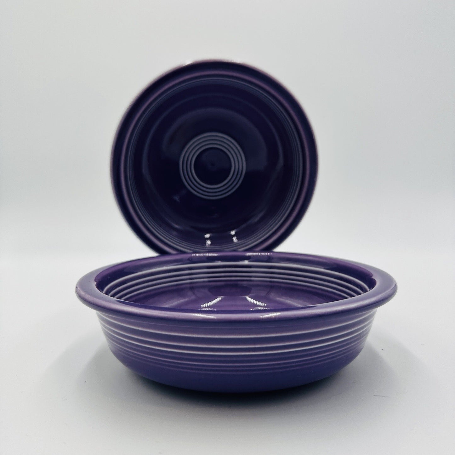 Fiestaware Bowls Plum Soup Cereal Set Vintage Limited Edition 1993 1995 Rare