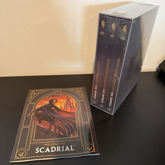 Cosmere RPG Welcome to Scadrial Special Edition Box Set + Mistborn Guides Sealed