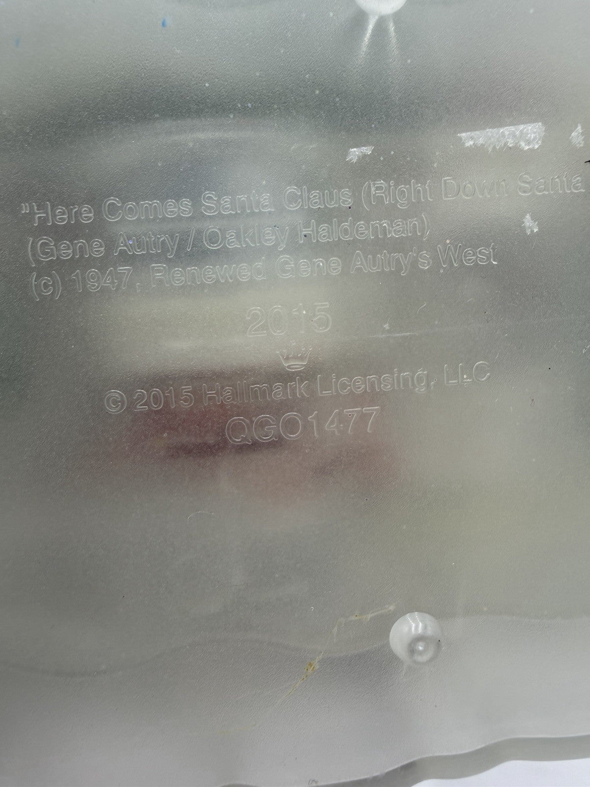 Hallmark 2015 Here Comes Frosty Friends Christmas Tabletop Decor Reindeer