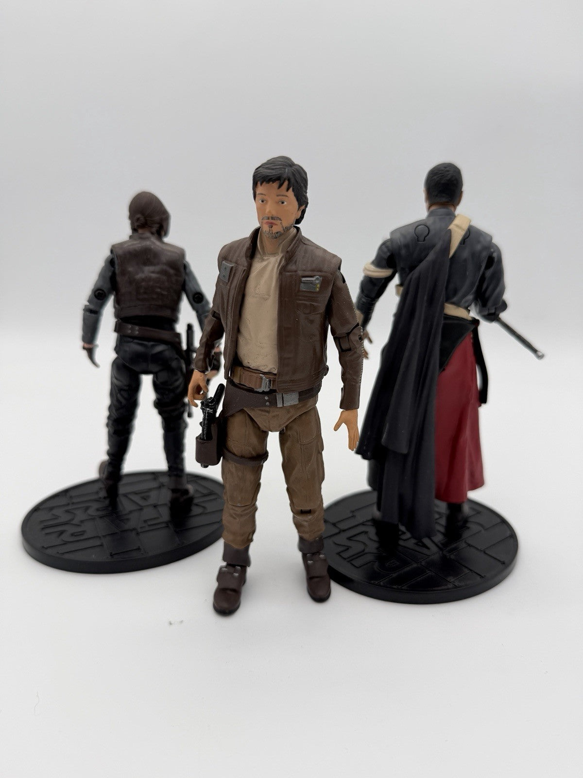 Star Wars die-cast action figures Disney Store Elite Jyn Erso Cassian Chirrut 3