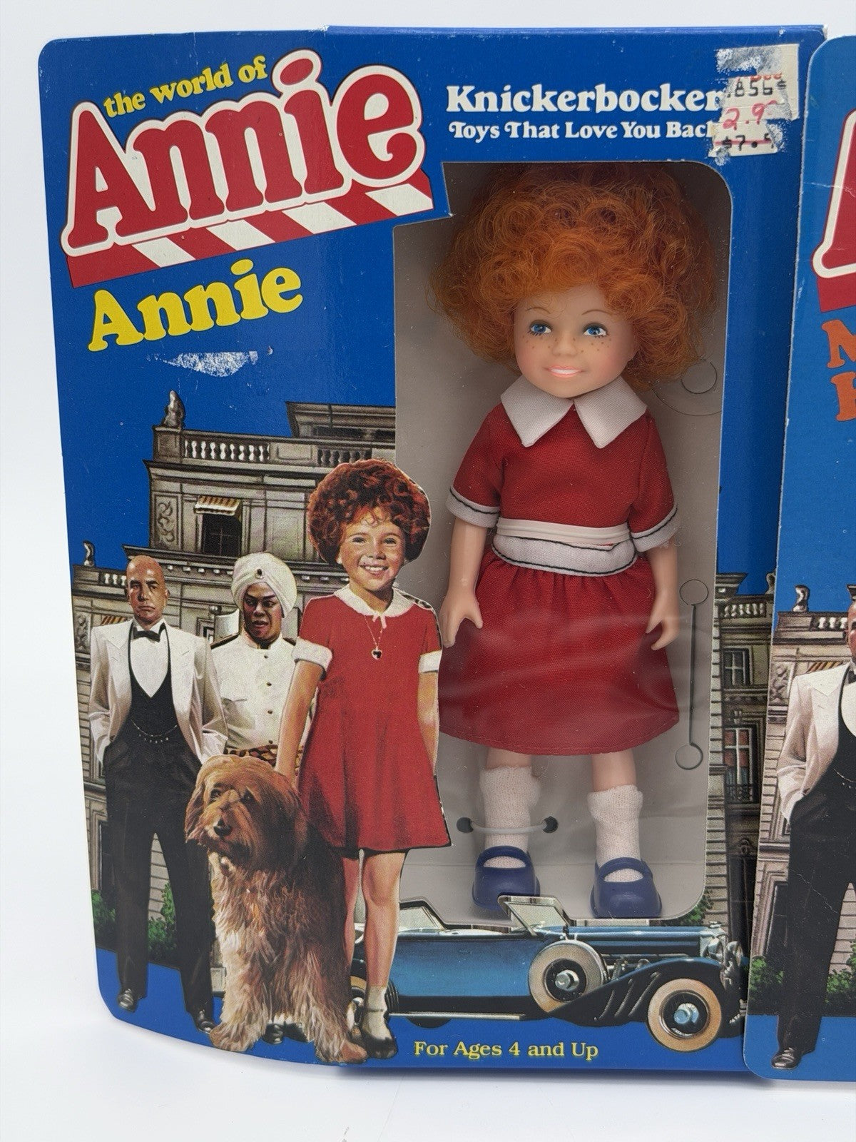 Rare Knickerbocker 1982 The World of Annie & Miss Hannigan Dolls Figurines Seald