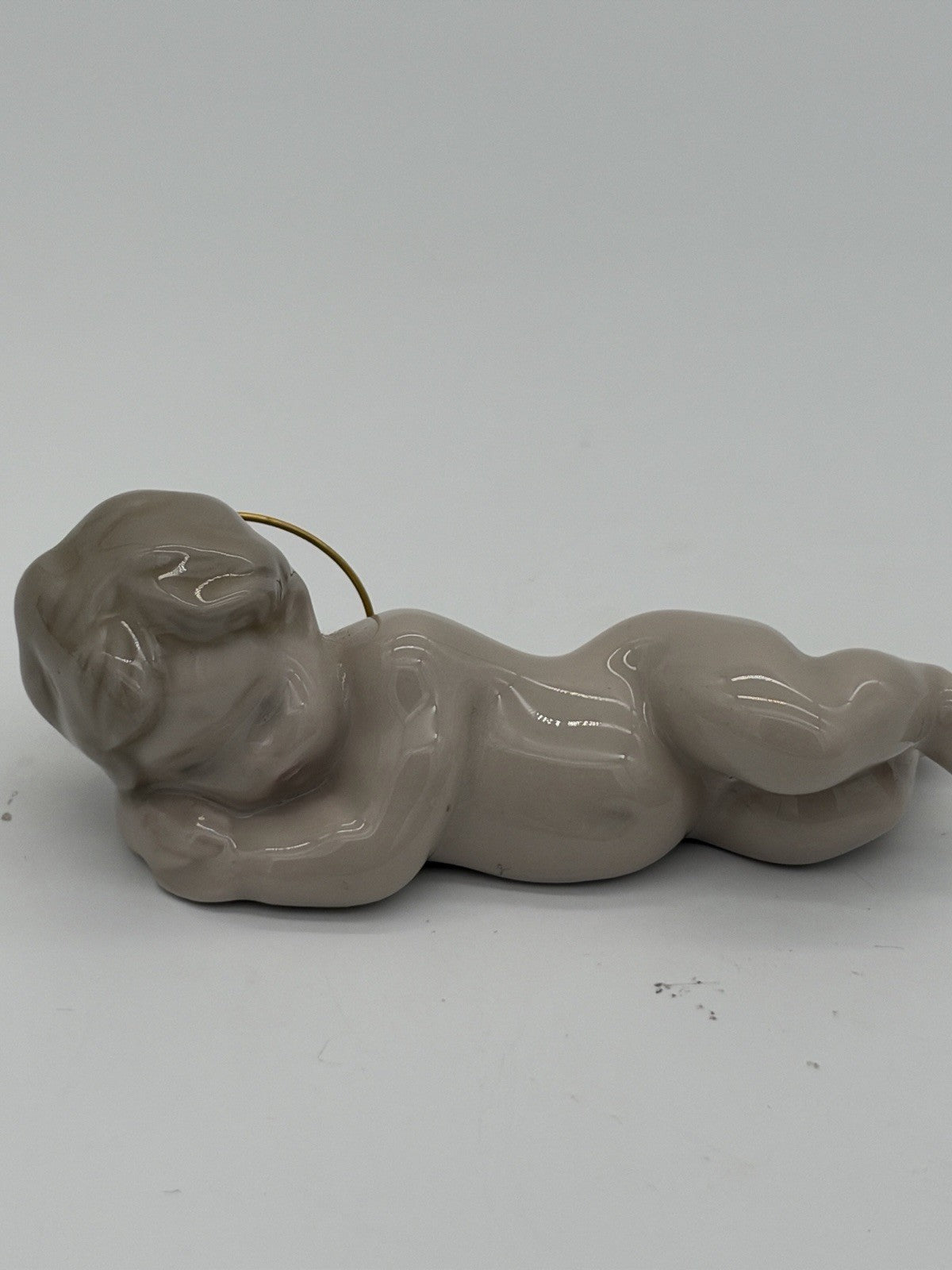 Lladro Spain Sleeping Little Baby Jesus 4" Porcelain Figurine Nativity Rare