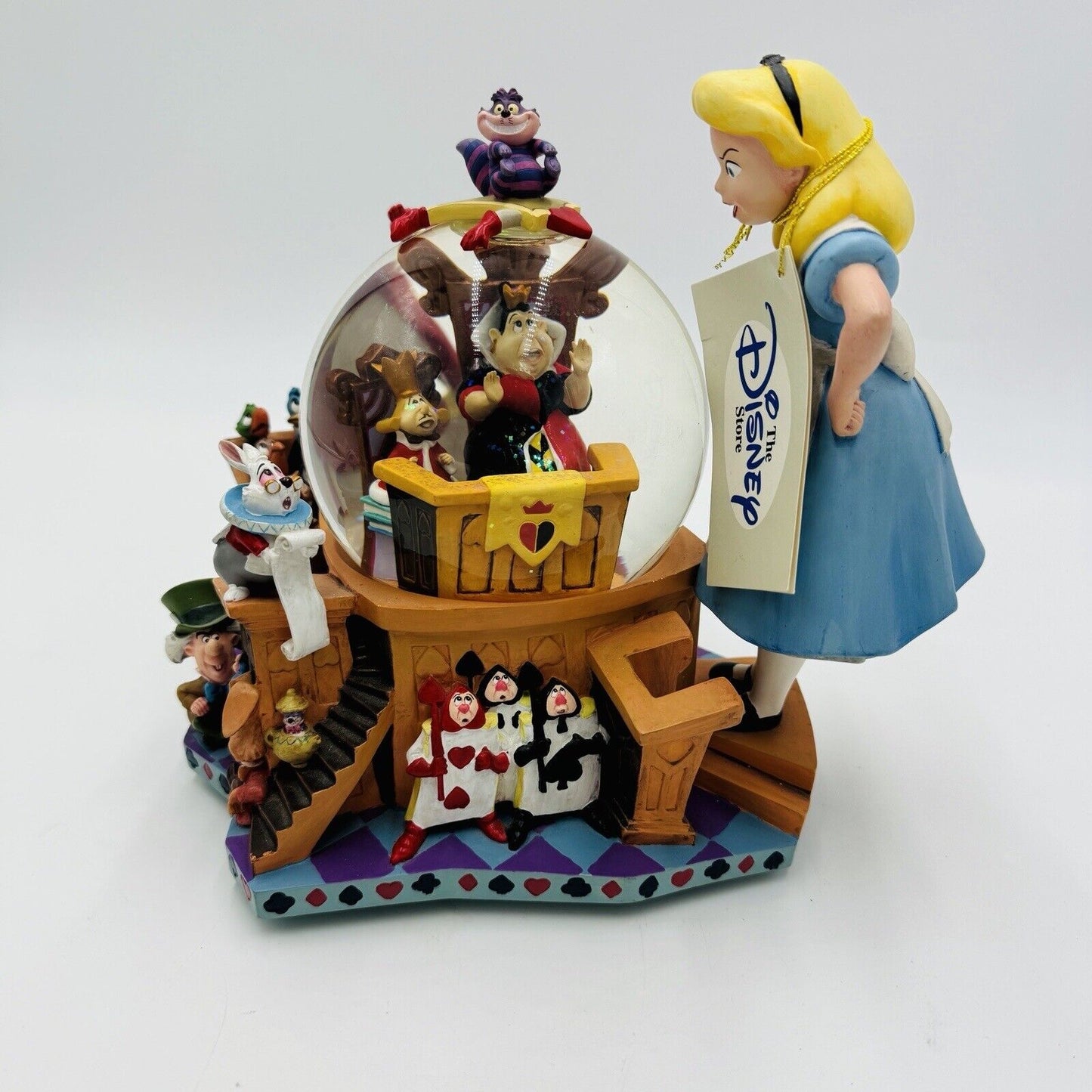 Disney StoreAlice in Wonderland 50th Anniversary Musical Snowglobe Alice's Trial