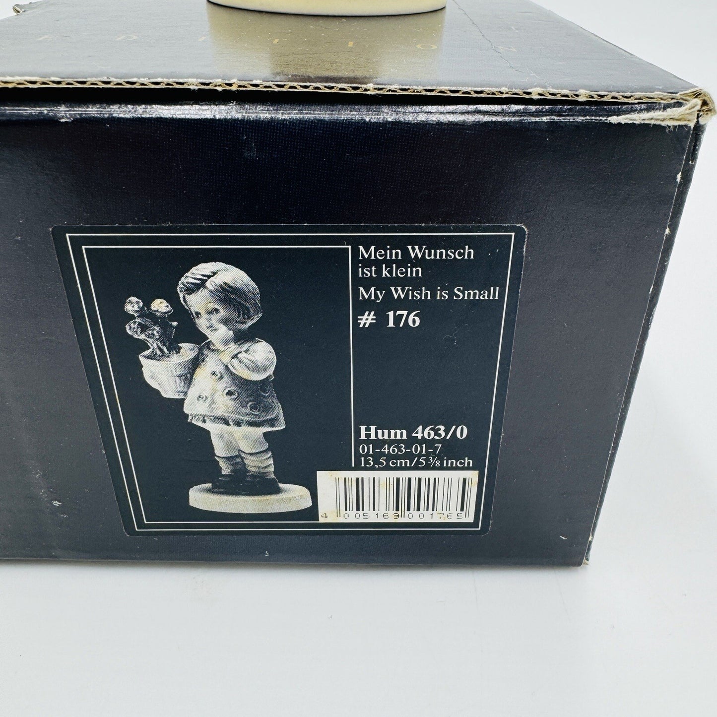 Hummel Goebel My Wish Is Small # 176 Germany Figurine Porcelain Vintage Box COA