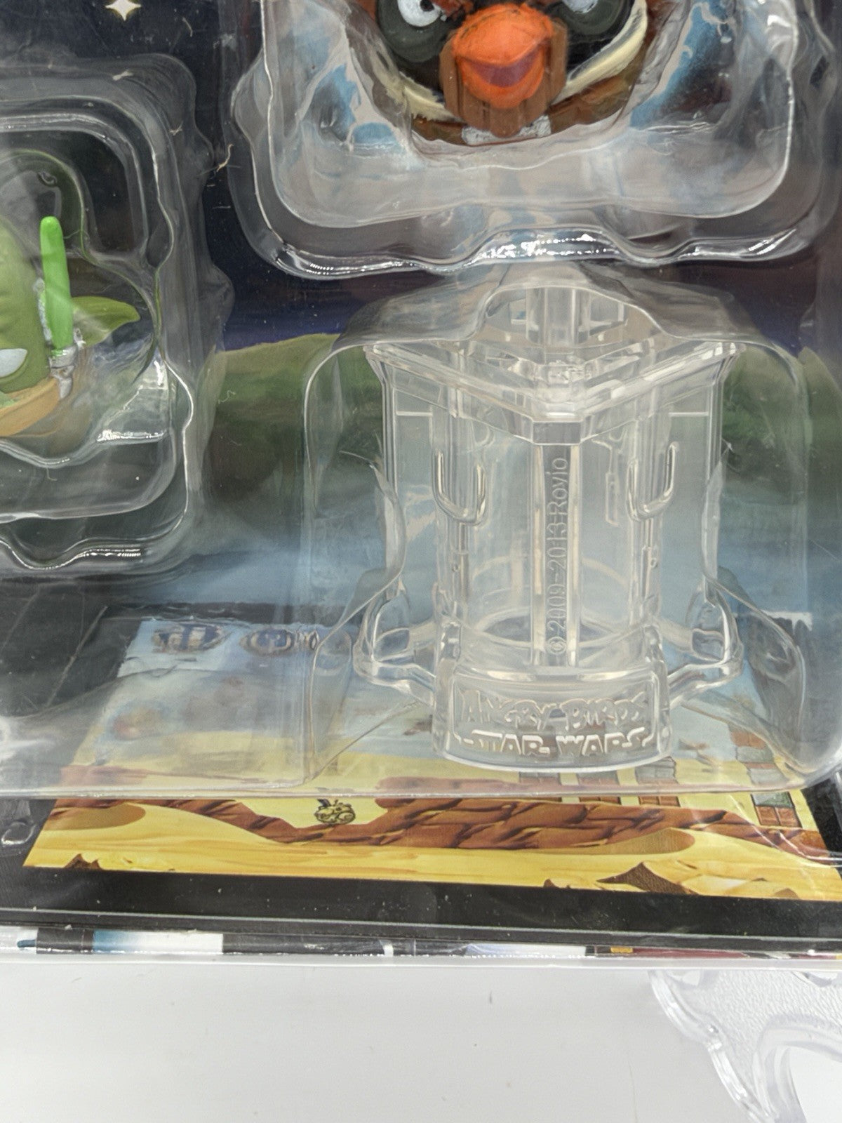 ANGRY BIRDS STAR WARS TELEPODS Yoda Bird Obi-Wan Bird 2-Pack Figurines Toys