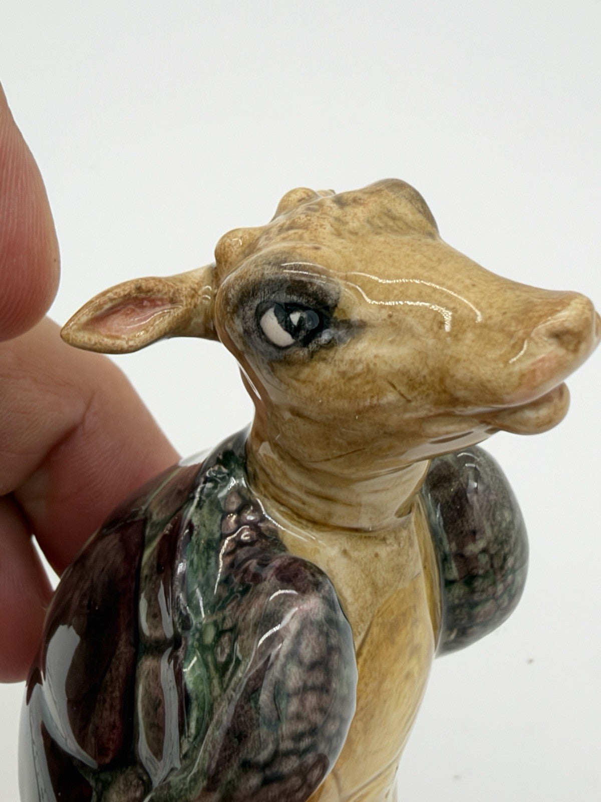 Beswick England Porcelain Mock Turtle Alice in Wonderland Figurine 4” Rare