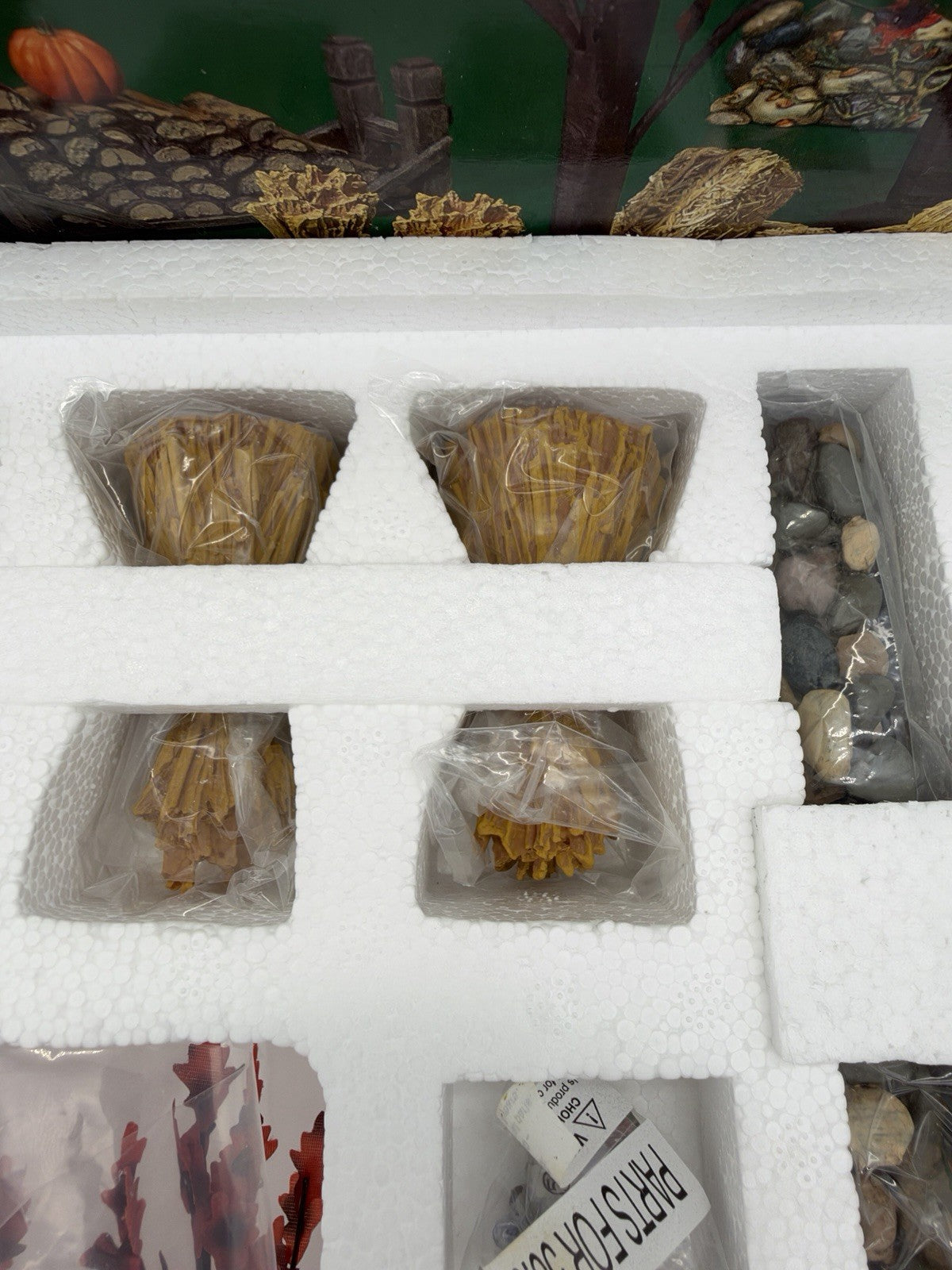 Department 56 Village Accessories Autumn Landscape Set Sealed Fall Harvest