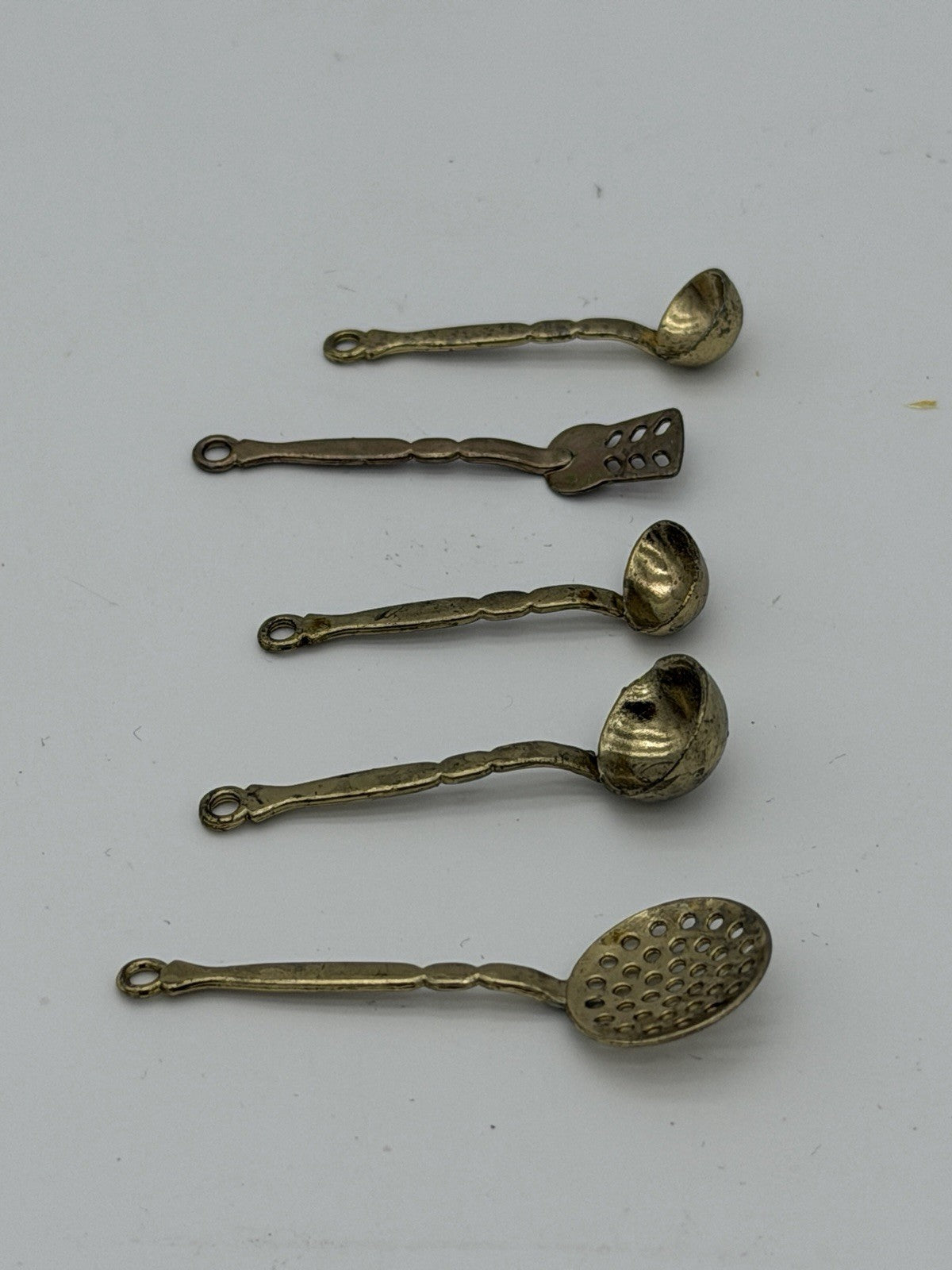 Vintage Bodo Hennig Dollhouse 1:12 5 PCs Kitchen Utensils Miniature Set