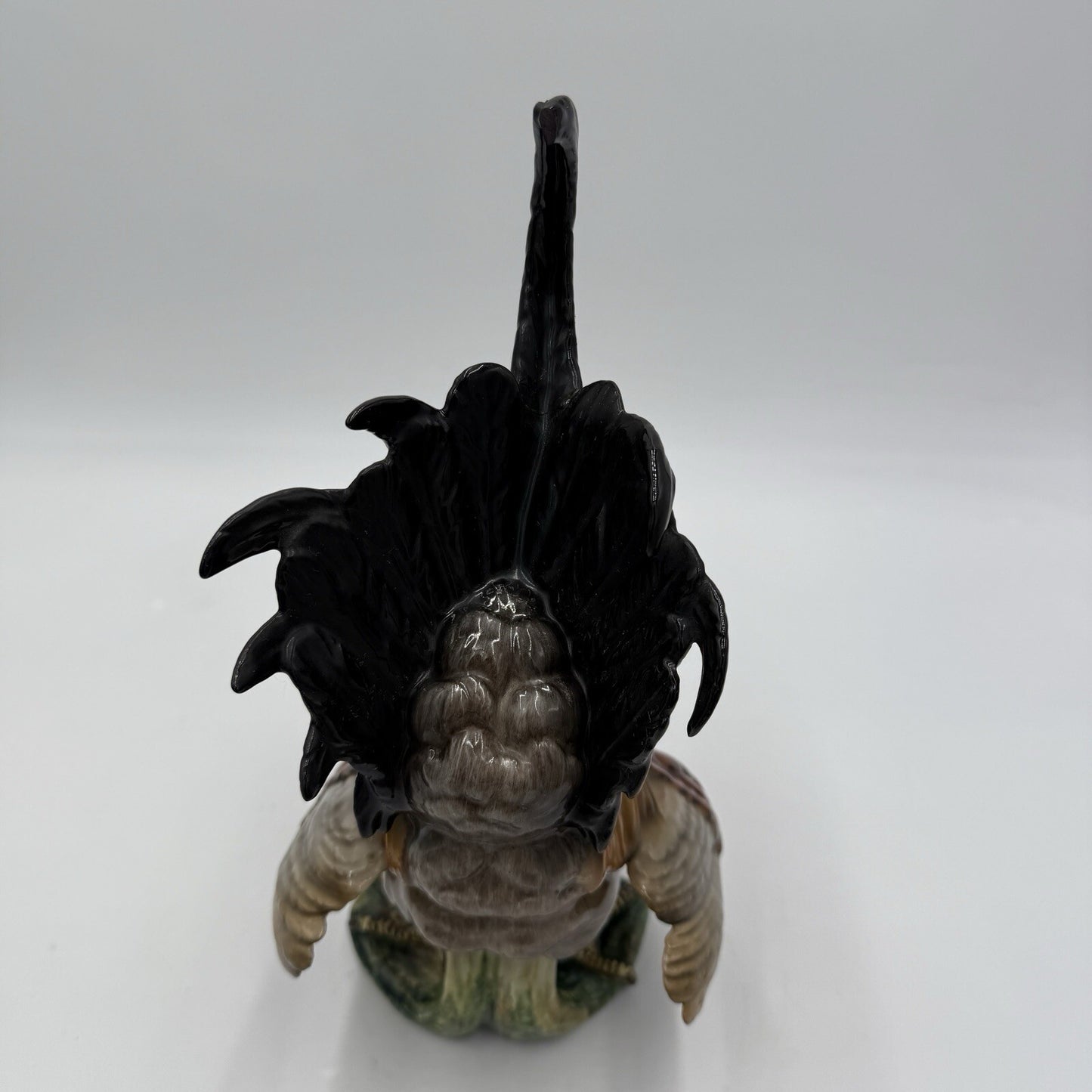 Large Algora Porcelain C.Martinu Hand Painted Rooster Figurine Spain Vintage 11"