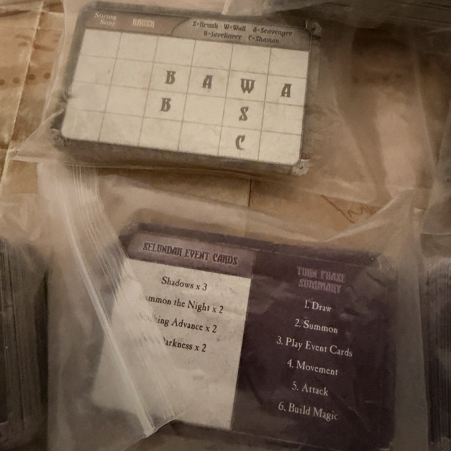 Summoner Wars Master Set Board Game New Open Box Complete Plaid Hat Games