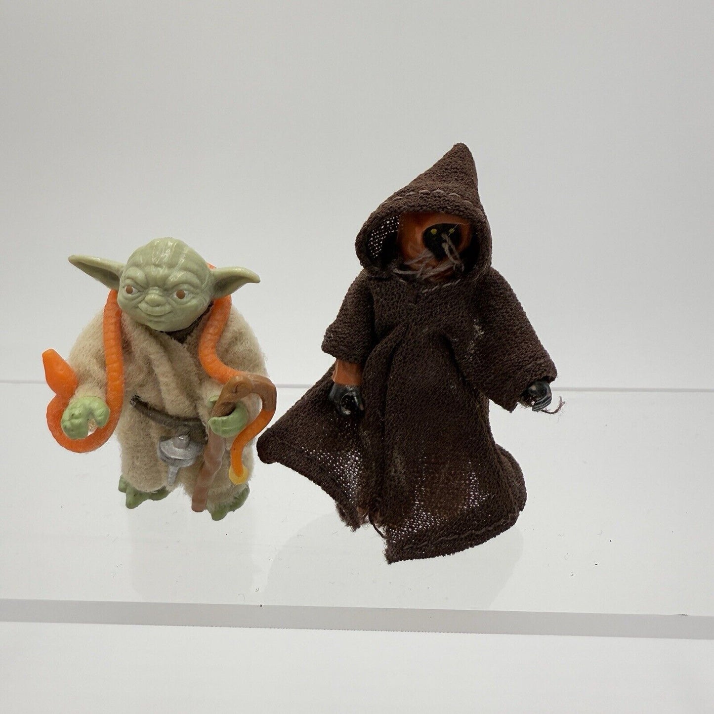 Vintage Star Wars Yoda The Empire Strikes Back 48 Back Kenner 1977 Jawa Figurine