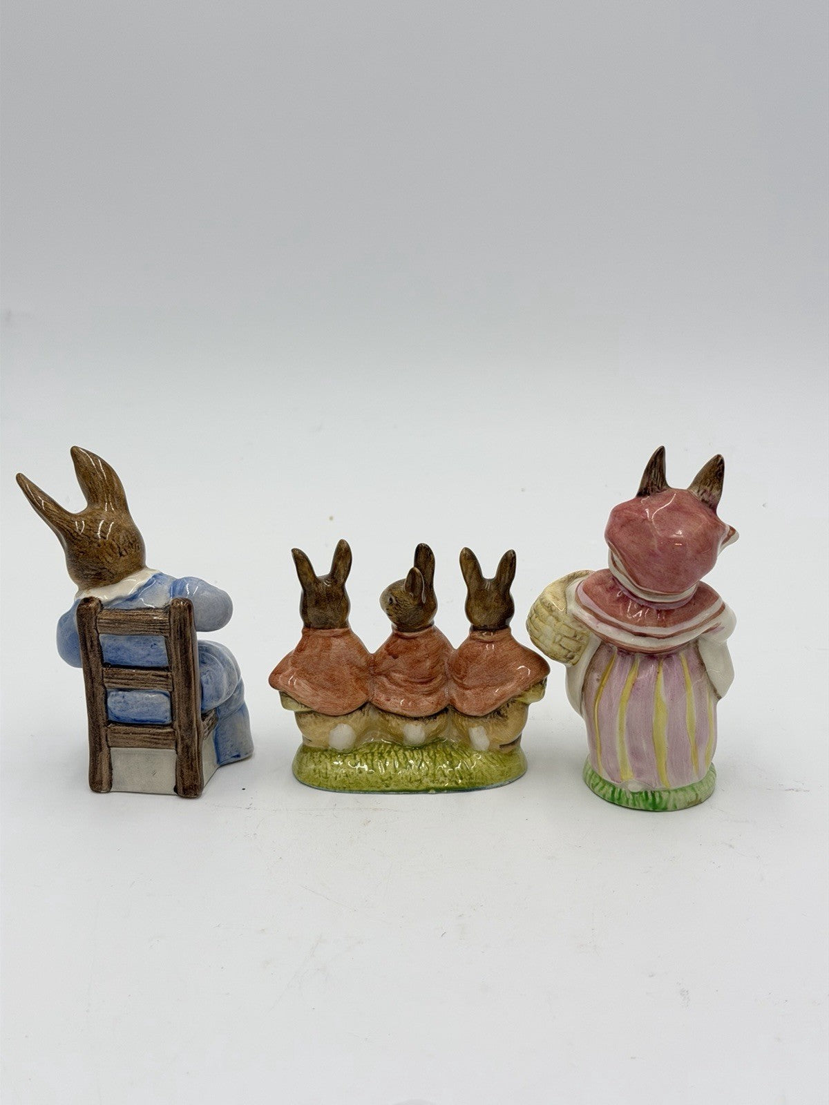 Royal Albert /beswick England Porcelain Beatrix Potter Figurines Rabbit Figurine