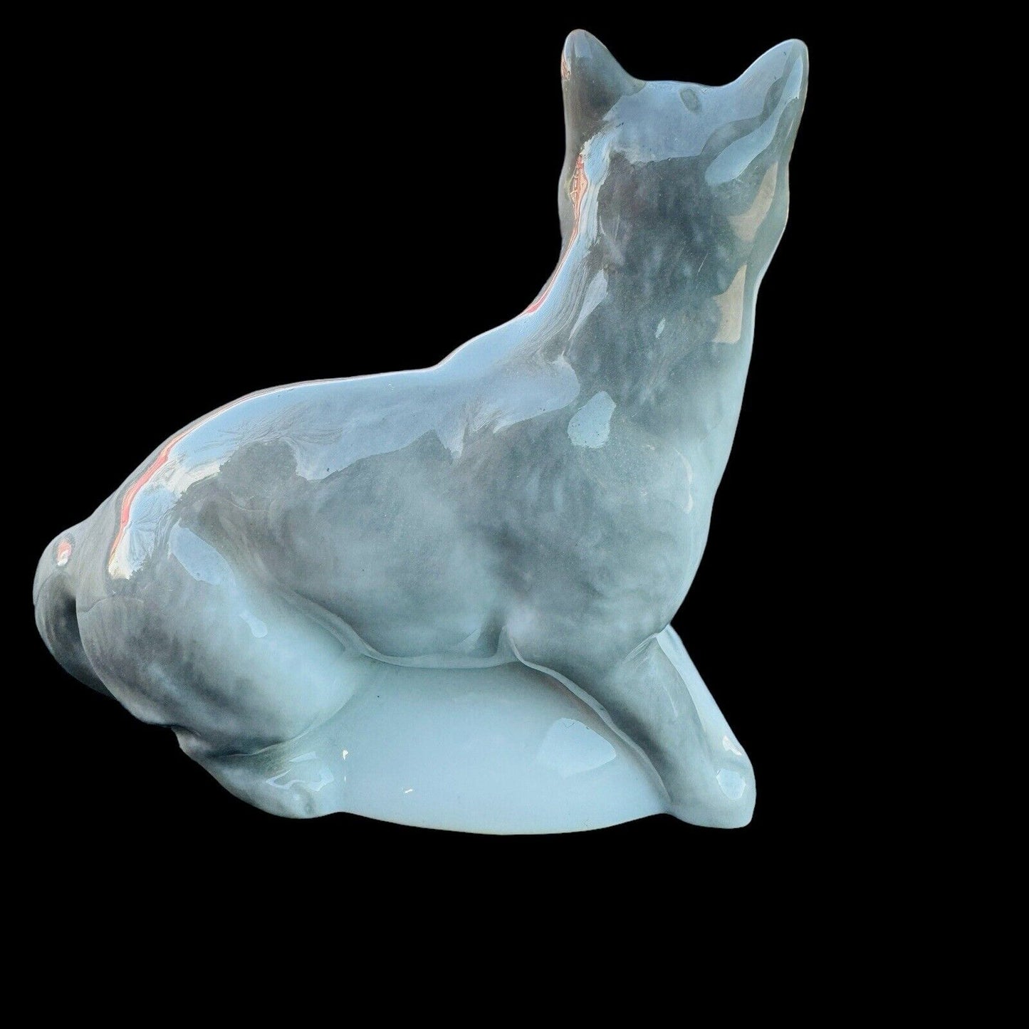 Limoges France Rare 1930s Camille Tharaud Porcelain Cat Figurine