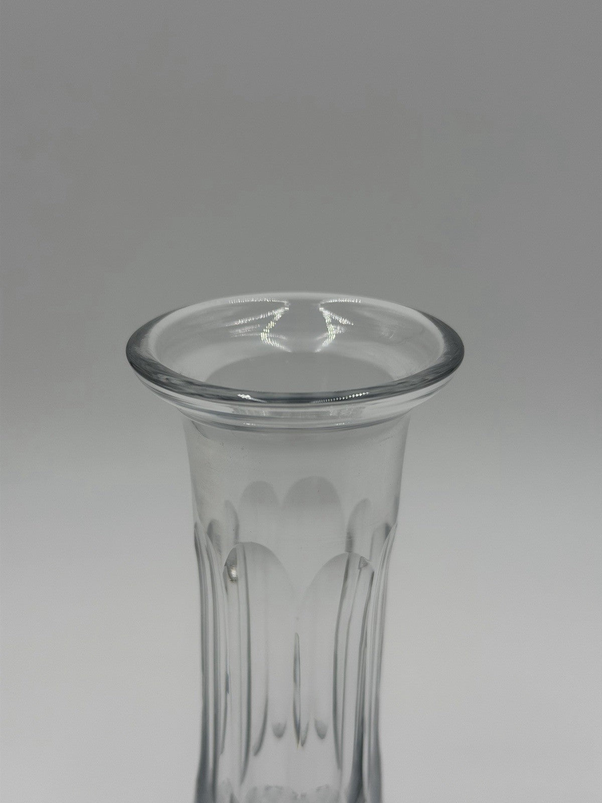 Rare Fostoria Crystal American Lead Wine Decanter W/stopper & Original Sticker