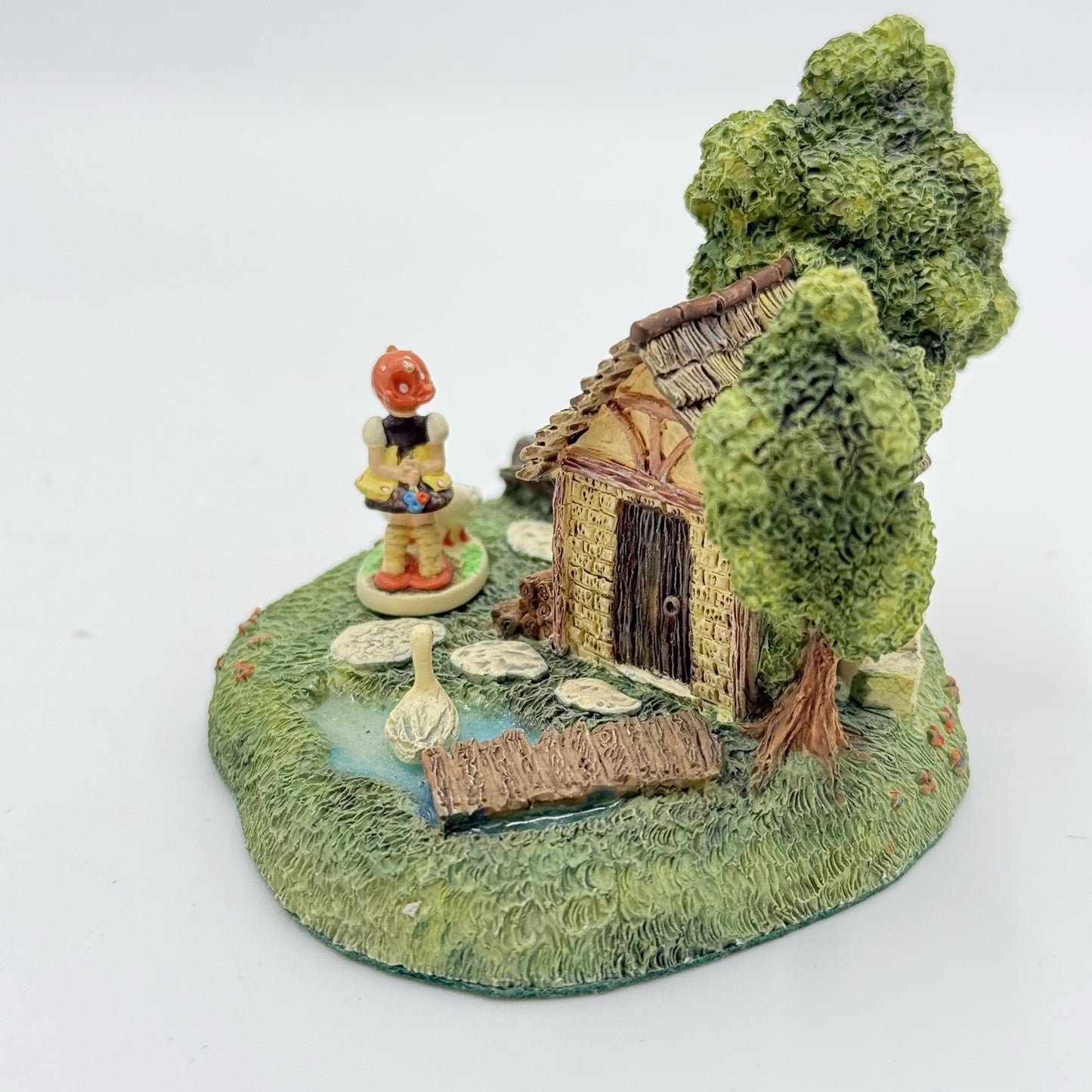 The Danbury Mint Goose Girl Hummel Goebel Miniature 292-P Figurines