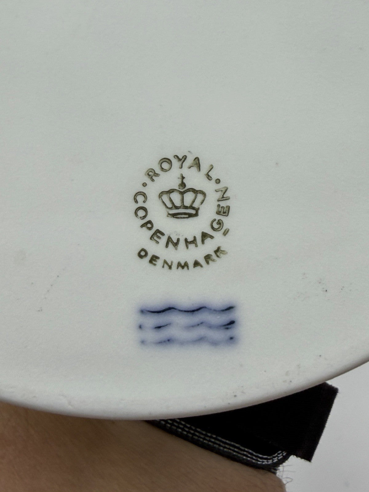 Royal Copenhagen White Bisque Round Wall Art Day & Summer