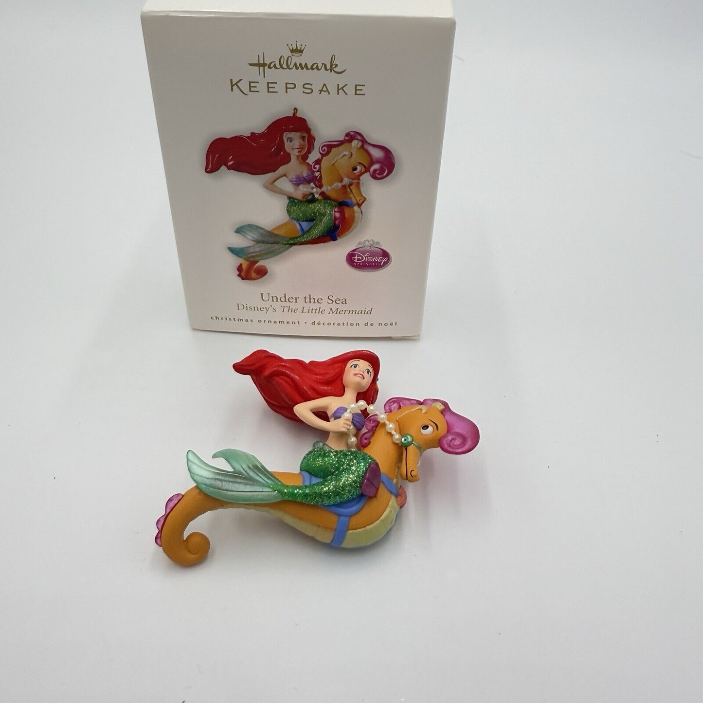 HALLMARK Keepsake 2010 UNDER THE SEA Little Mermaid DISNEY CHRISTMAS ORNAMENT