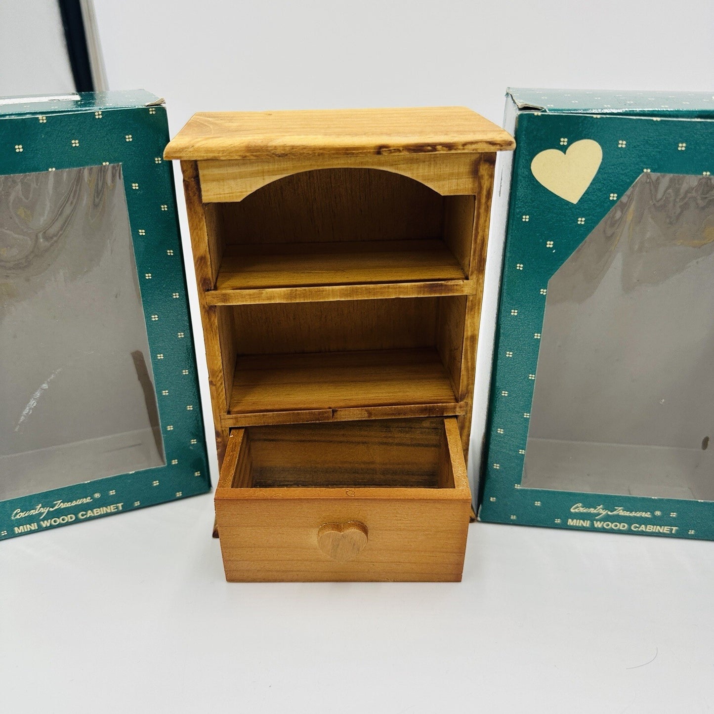 Country Treasure Dollhouse Furniture Wood Cabinet Item 7052  6.5” 1989 Miniature