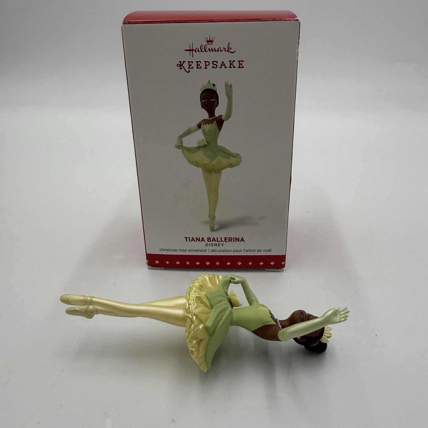 Hallmark Ornament Tiana Ballerina Disney 2015  Princess Christmas