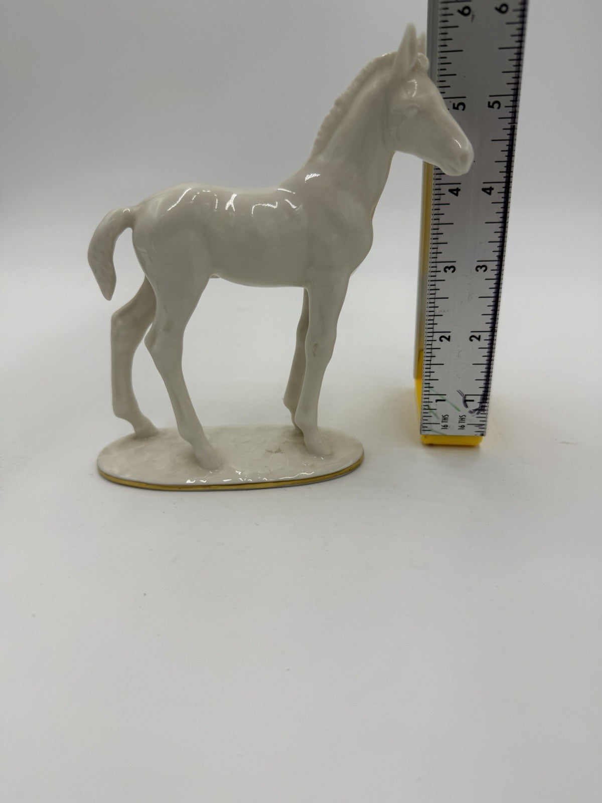 Vintage Hutschenreuther Selb Porcelain Horse Foal Figurine Max Fritz Germany