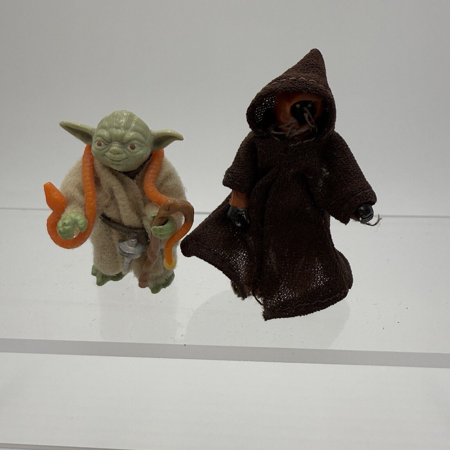 Vintage Star Wars Yoda The Empire Strikes Back 48 Back Kenner 1977 Jawa Figurine