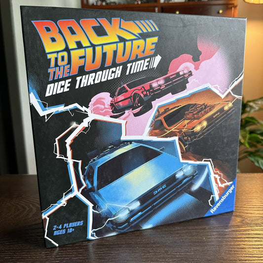 Ravensburger Back to the Future Dice Through Time Board Game Sealed Time Travel