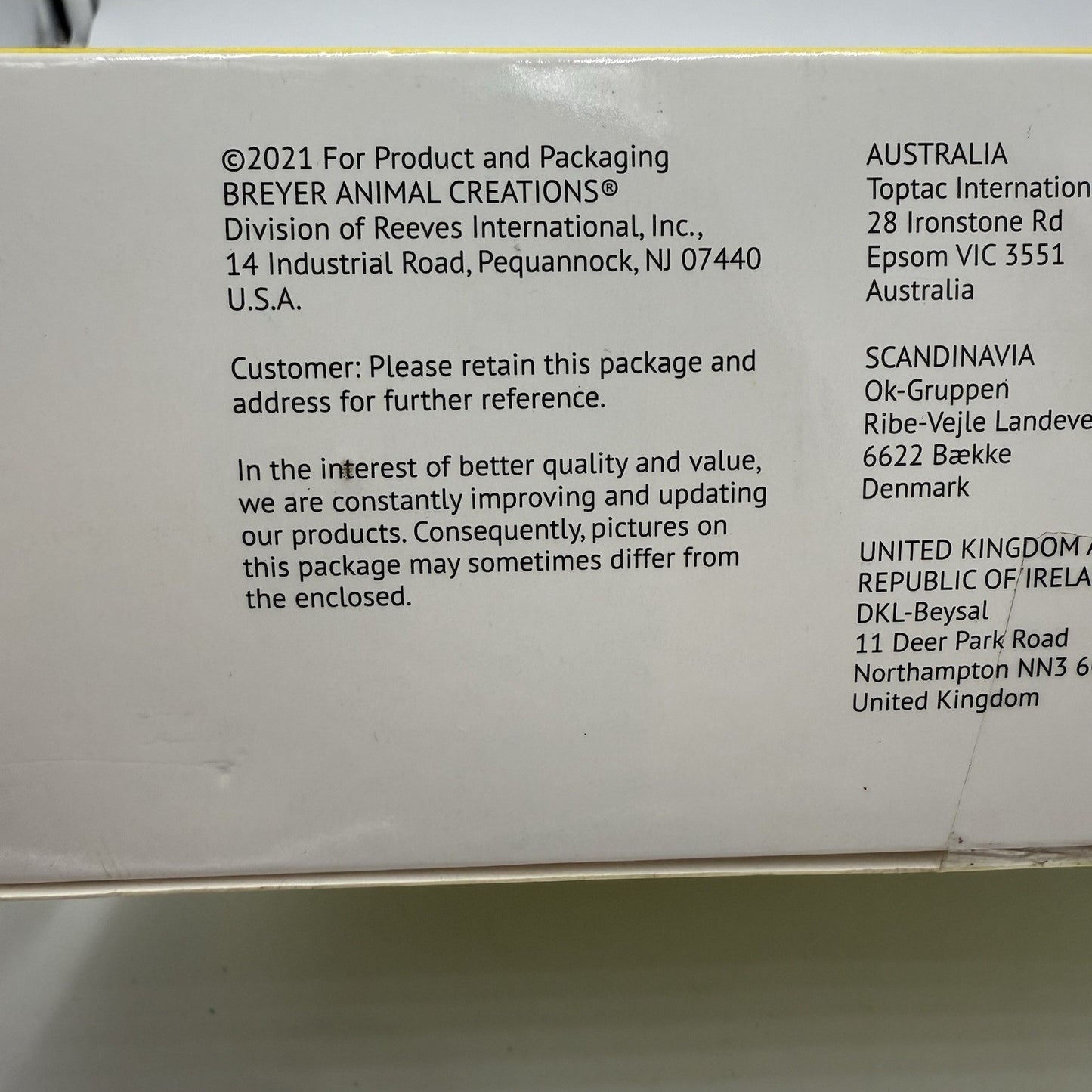 Breyer Models Knabstrupper & Foal  Spotted Wonders Scale 1:12 Horses