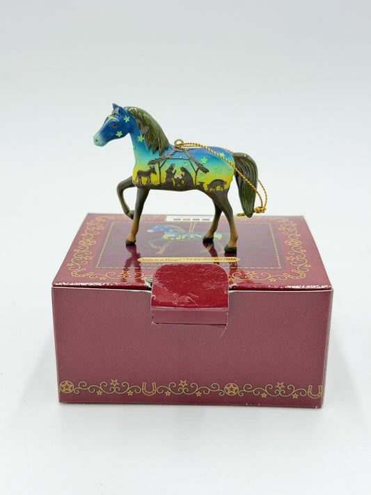 The Trail Of Painted Ponies Nativity Horse Wise Men Away In A Manger Ornament
