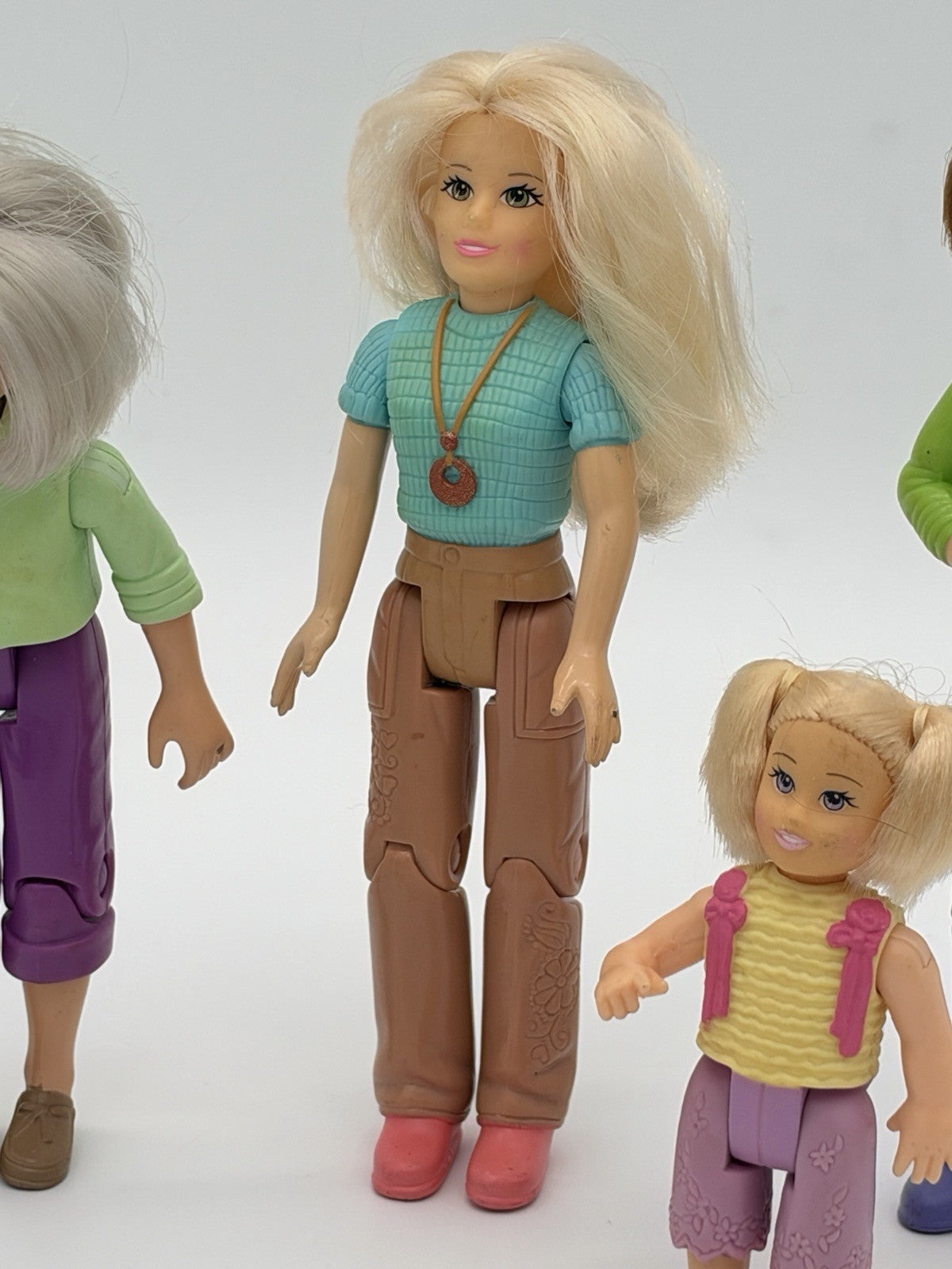 Fisher Price Loving Family Dollhouse Mom Mother Grandma Sister Figures Set of 4