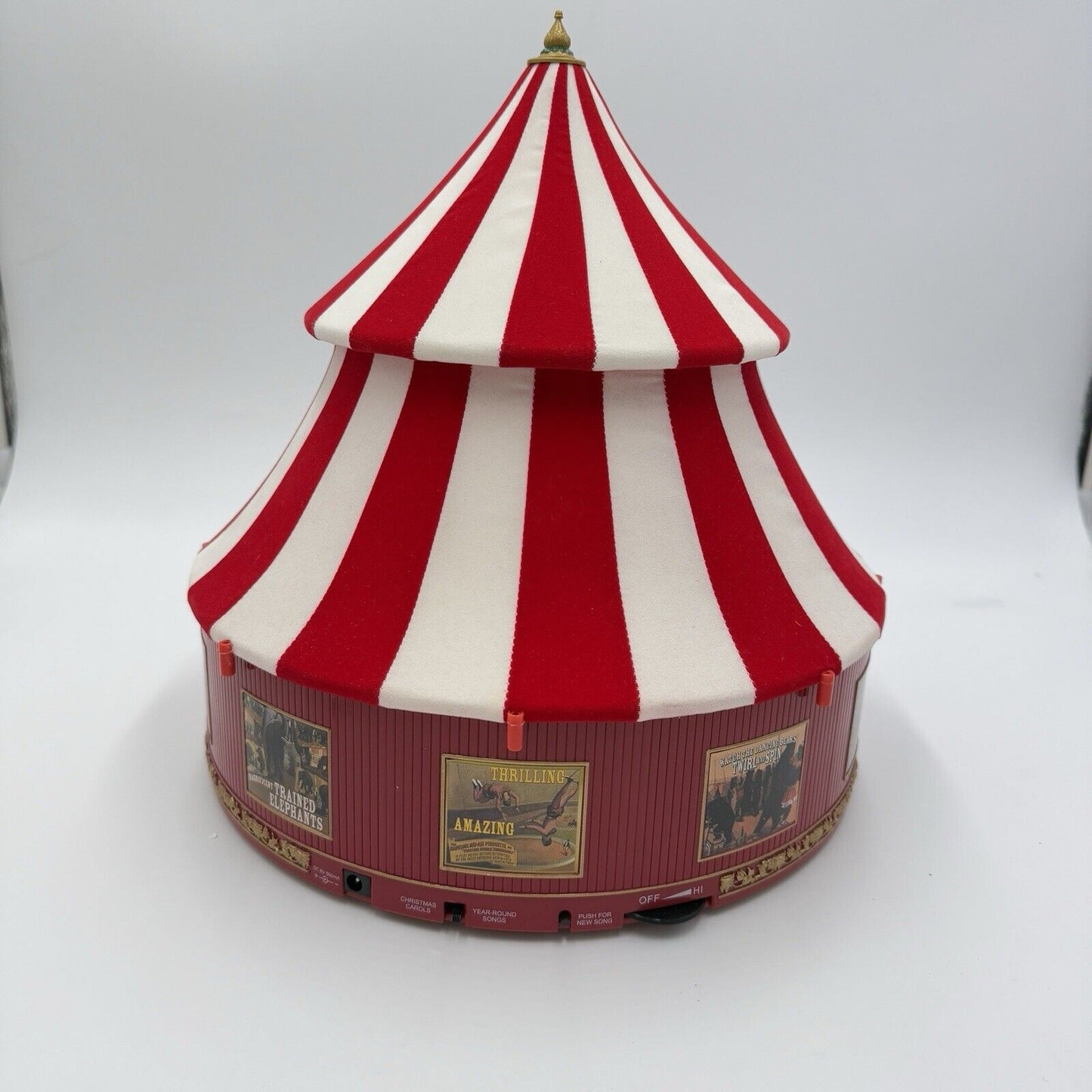 Mr Christmas The Gold Label Collection World's Fair Big Top Animated Circus Work