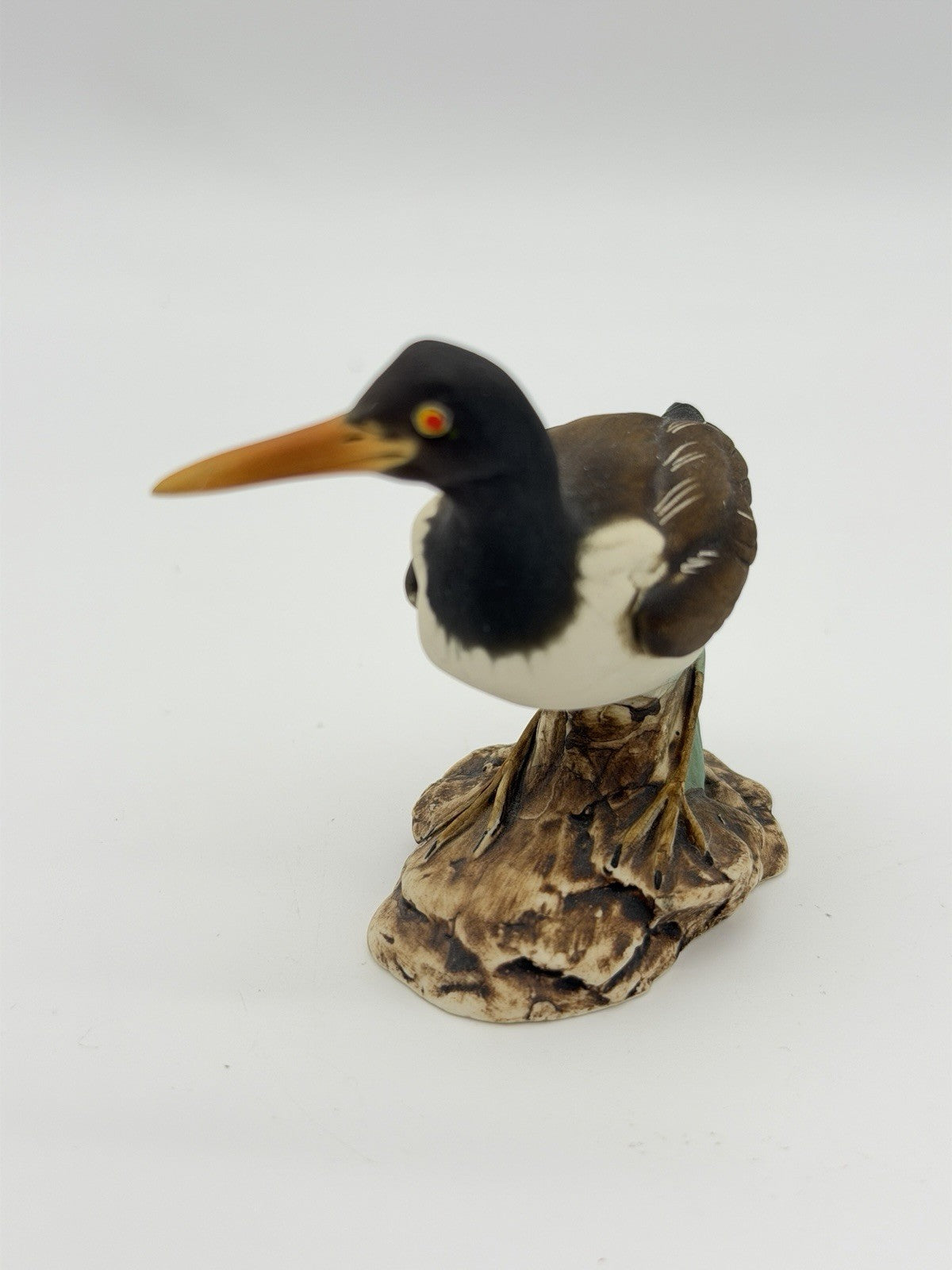 vintage capodimonte Italy Riccardo Pennati American Oystercatcher bird figurine