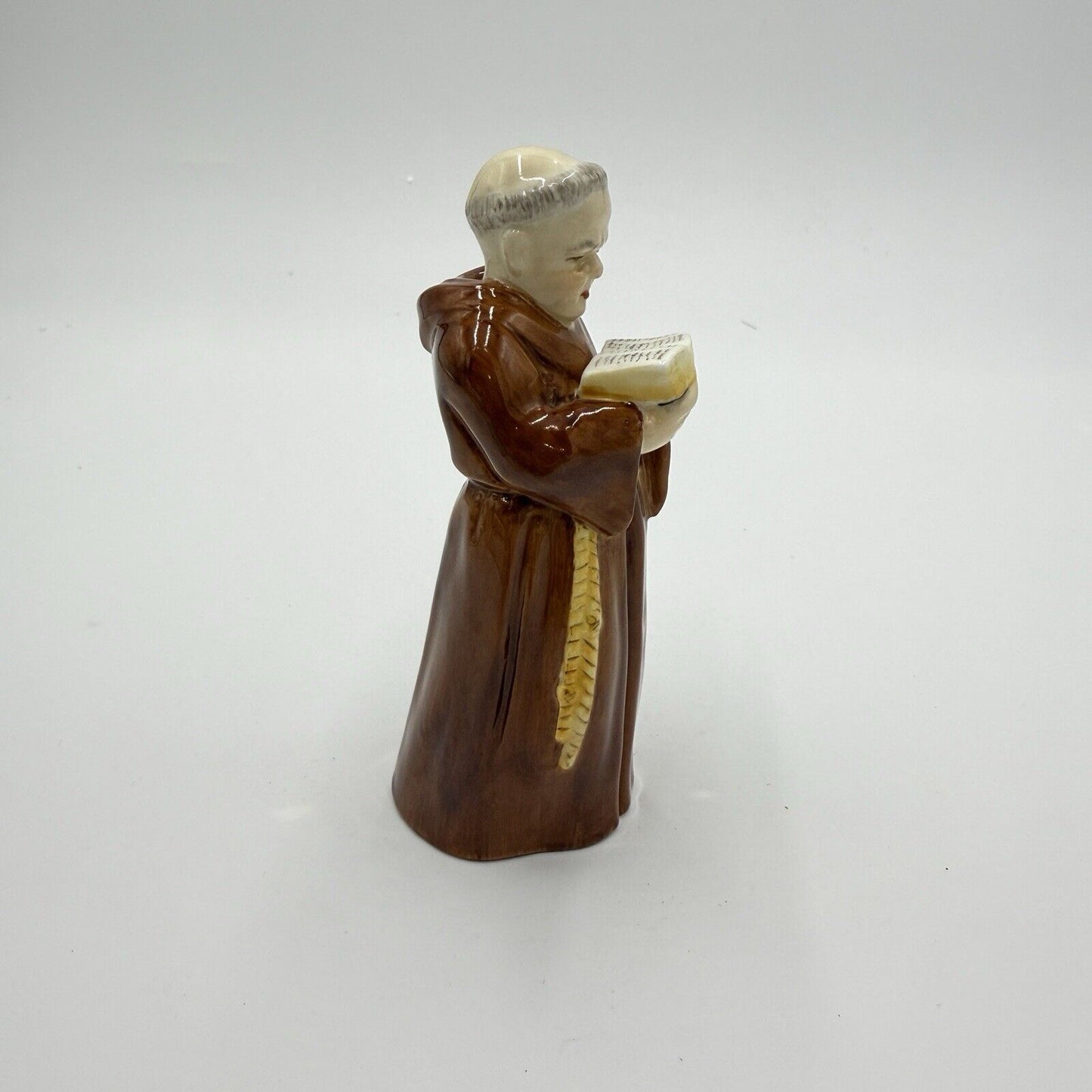 Royal Worcester Bone China Candle Snuffers Monk Vintage Figurine Hand Painted