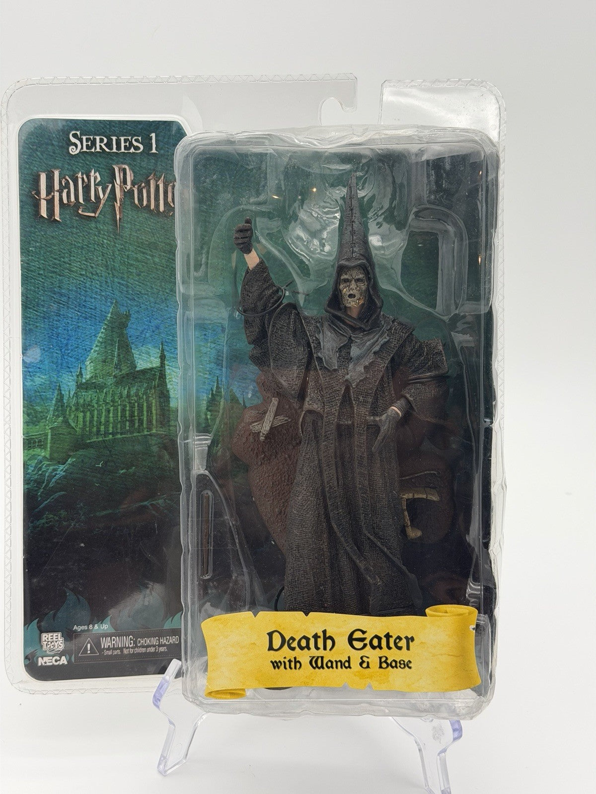 NECA Harry Potter Death Eater with Wand & Base - Action Figure Series 1 Sealed