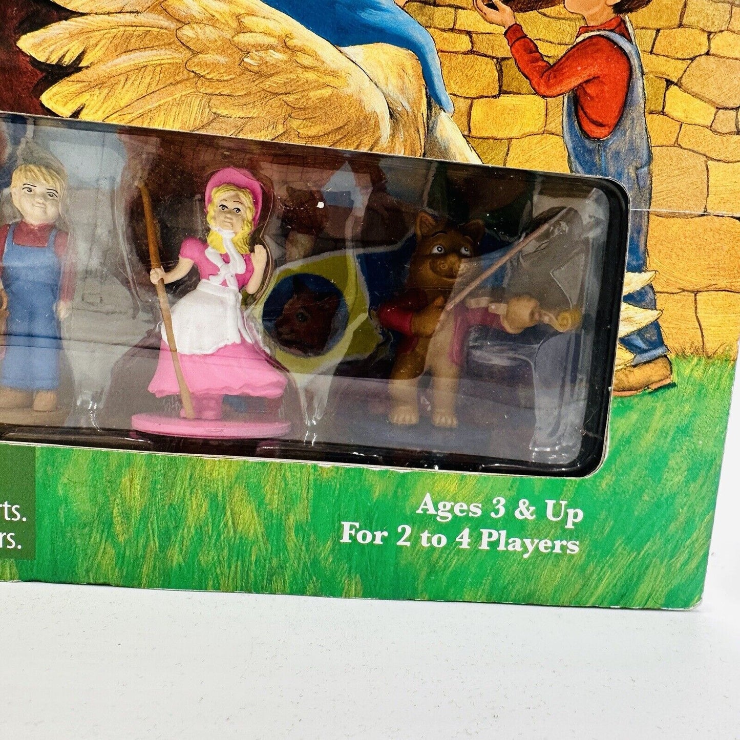 Tales To Play Board Game The Mother Goose 2011  Nursery Rhyme Figurines Stories