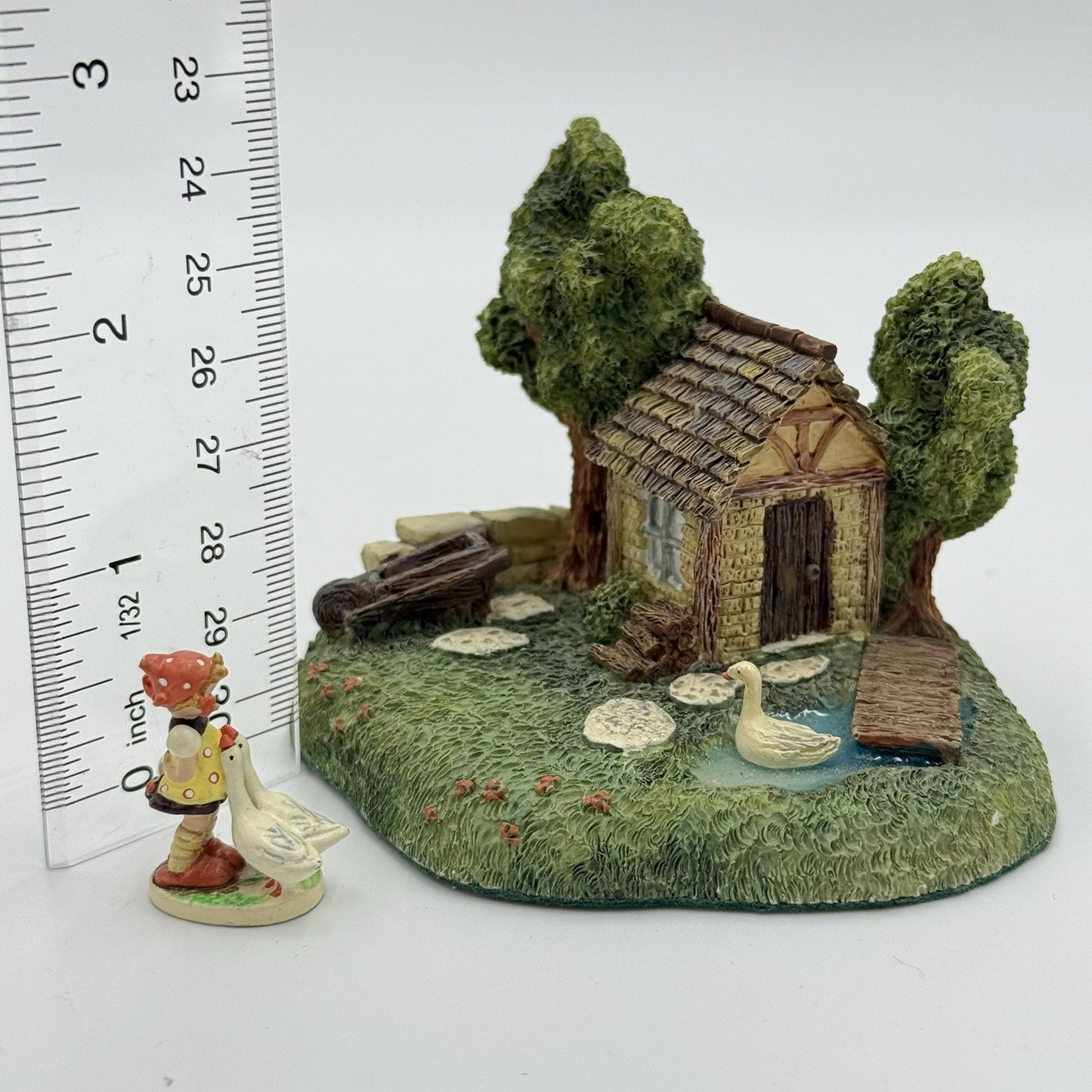 The Danbury Mint Goose Girl Hummel Goebel Miniature 292-P Figurines