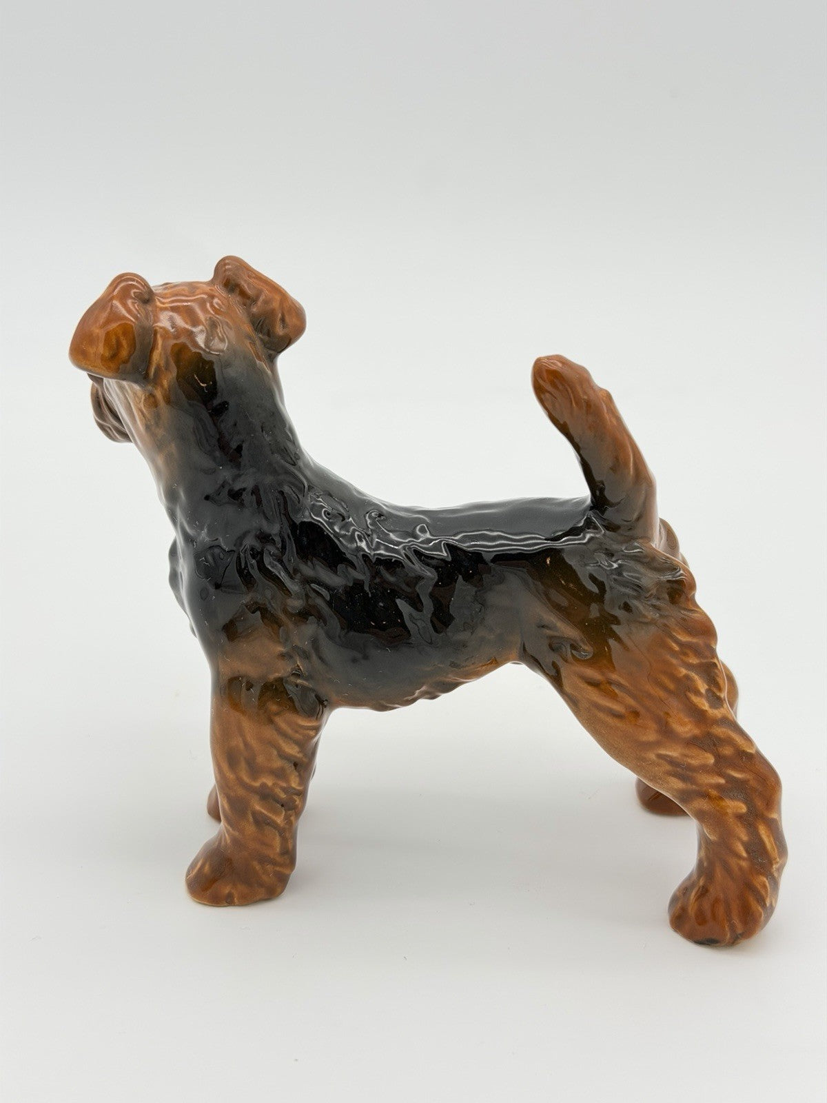 Goebel Germany Porcelain Scottish Terrier Dog 4” Dog Painted Figurine Vintage