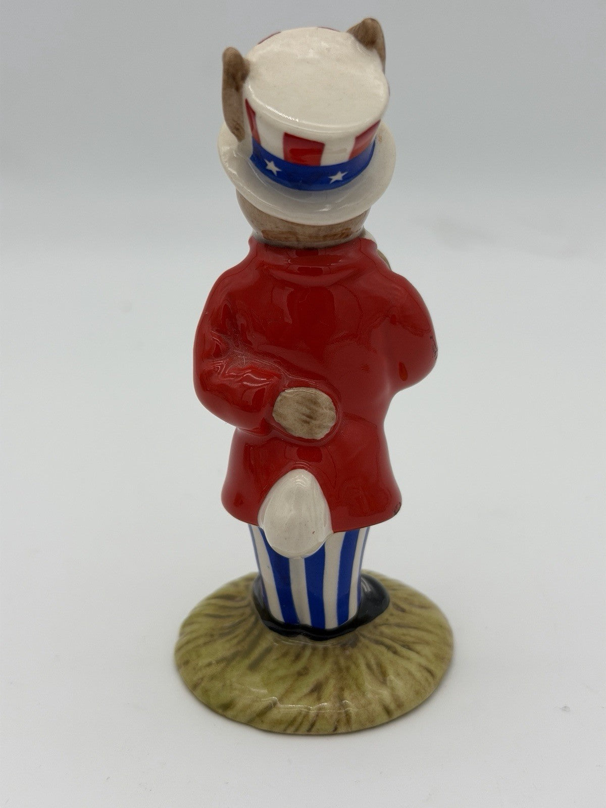 Royal Doulton Porcelain  Uncle Sam Bunnykins DB 175 Americana Painted Figurine