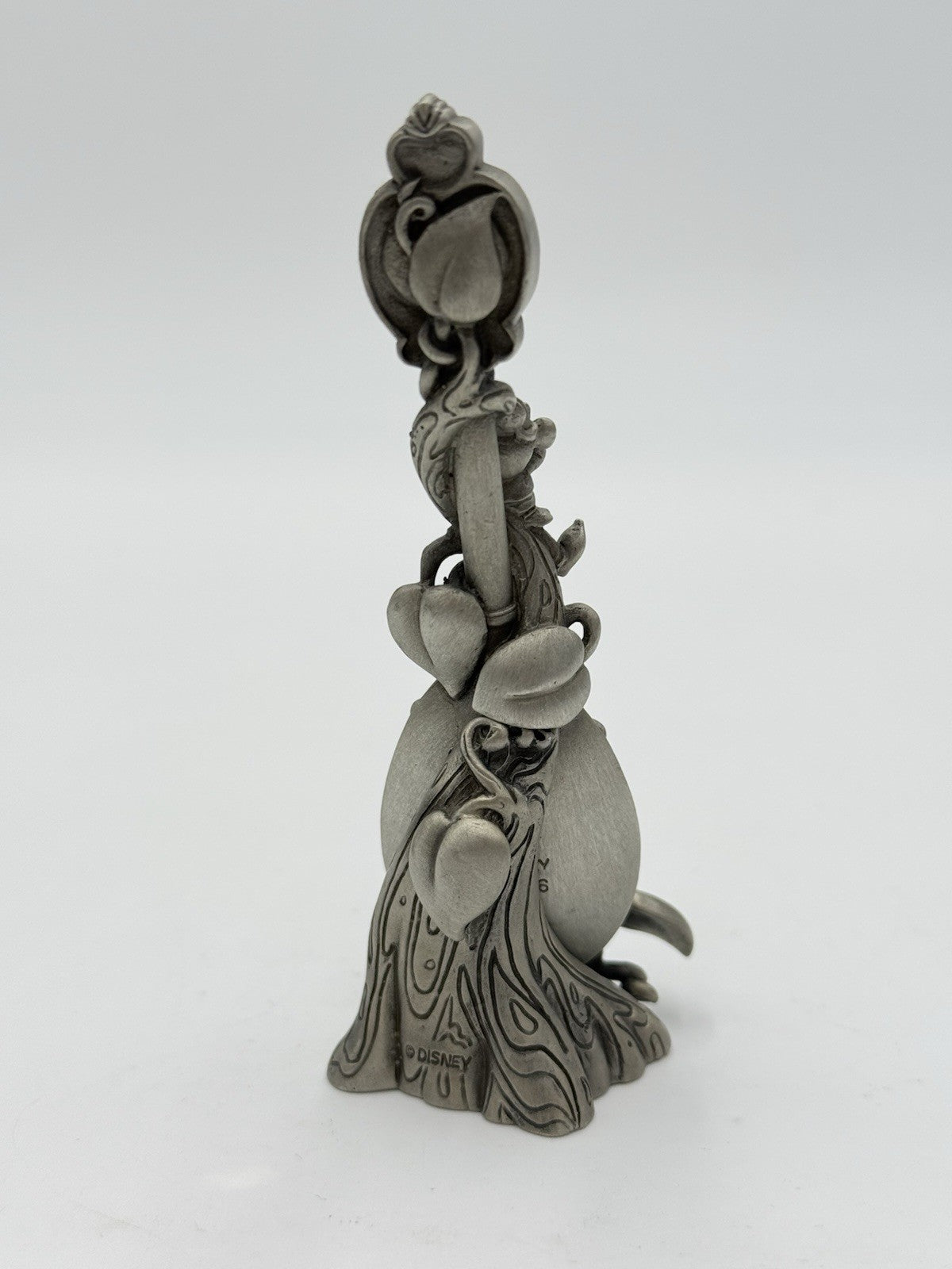 Rare Disney JACK & THE BEANSTALK PEWTER COLLECTIBLE SPOON WITH STAND 1996