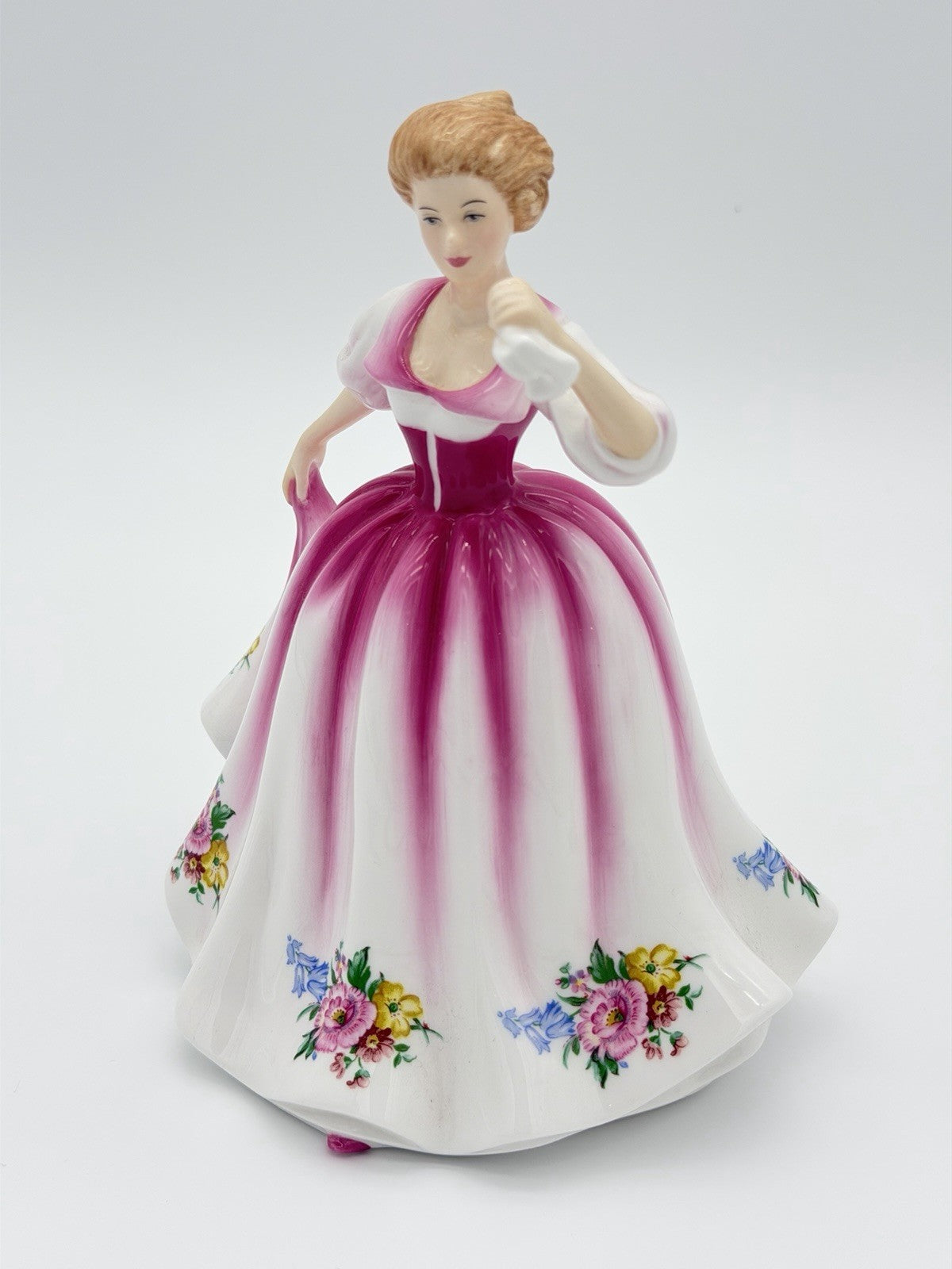 Royal Doulton England Porcelain Pretty Ladies Figurine Grace HN5244 Painted 7”