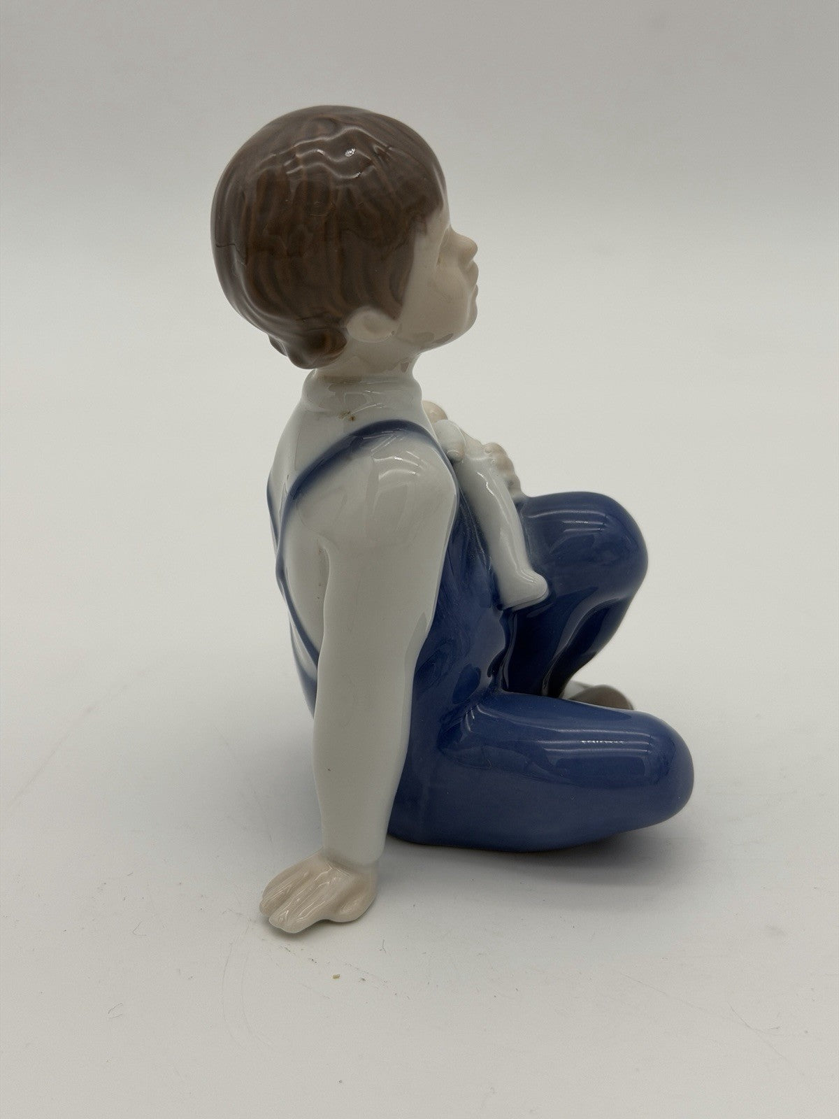 Bing and Grondahl Denmark Porcelain Painted Children's Hour Figurine #2400 Vtg