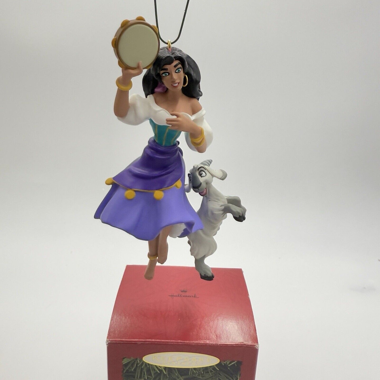 Hallmark Keepsake Esmeralda And Djali The Hunchback Of Notre Dame Ornament 1996