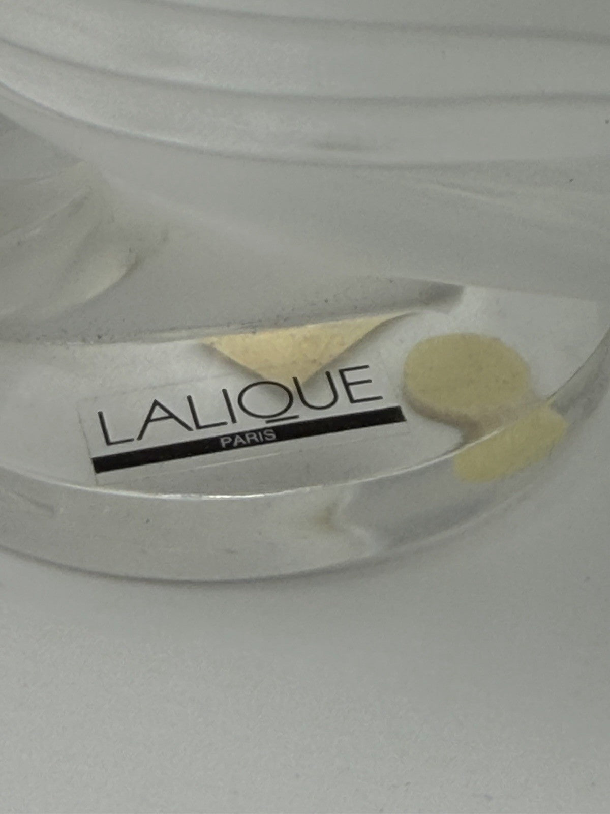 Lalique Paris France Crystal Duck Canard 2 Figurines 11657 & 11659 Vintage Pair
