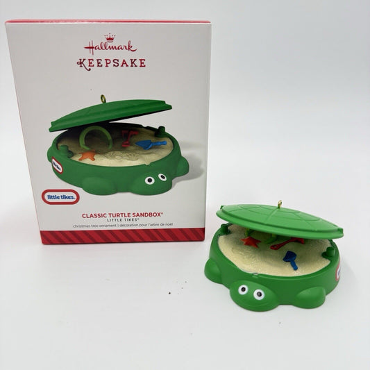 Hallmark Keepsake Ornament Little Tikes Classic Turtle Sandbox Christmas