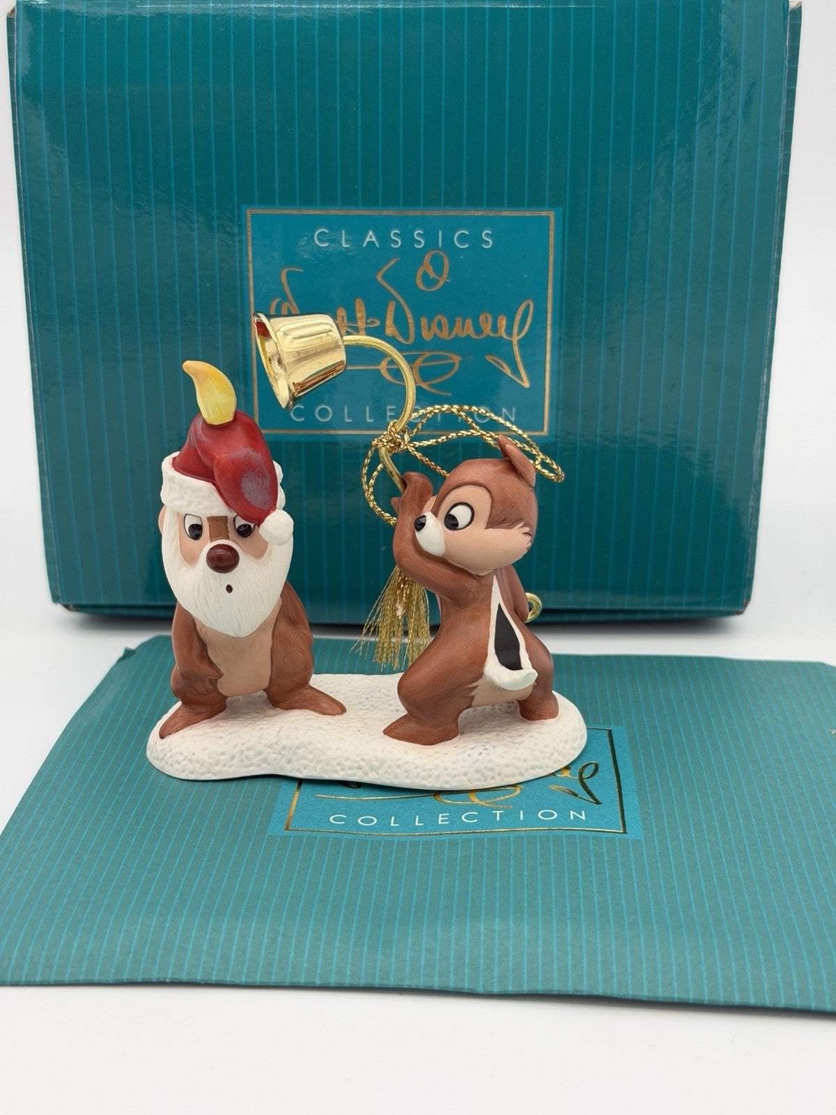 WDCC Disney Figurine Chip 'N Dale Little Mischief Makers Porcelain Ornament /COA