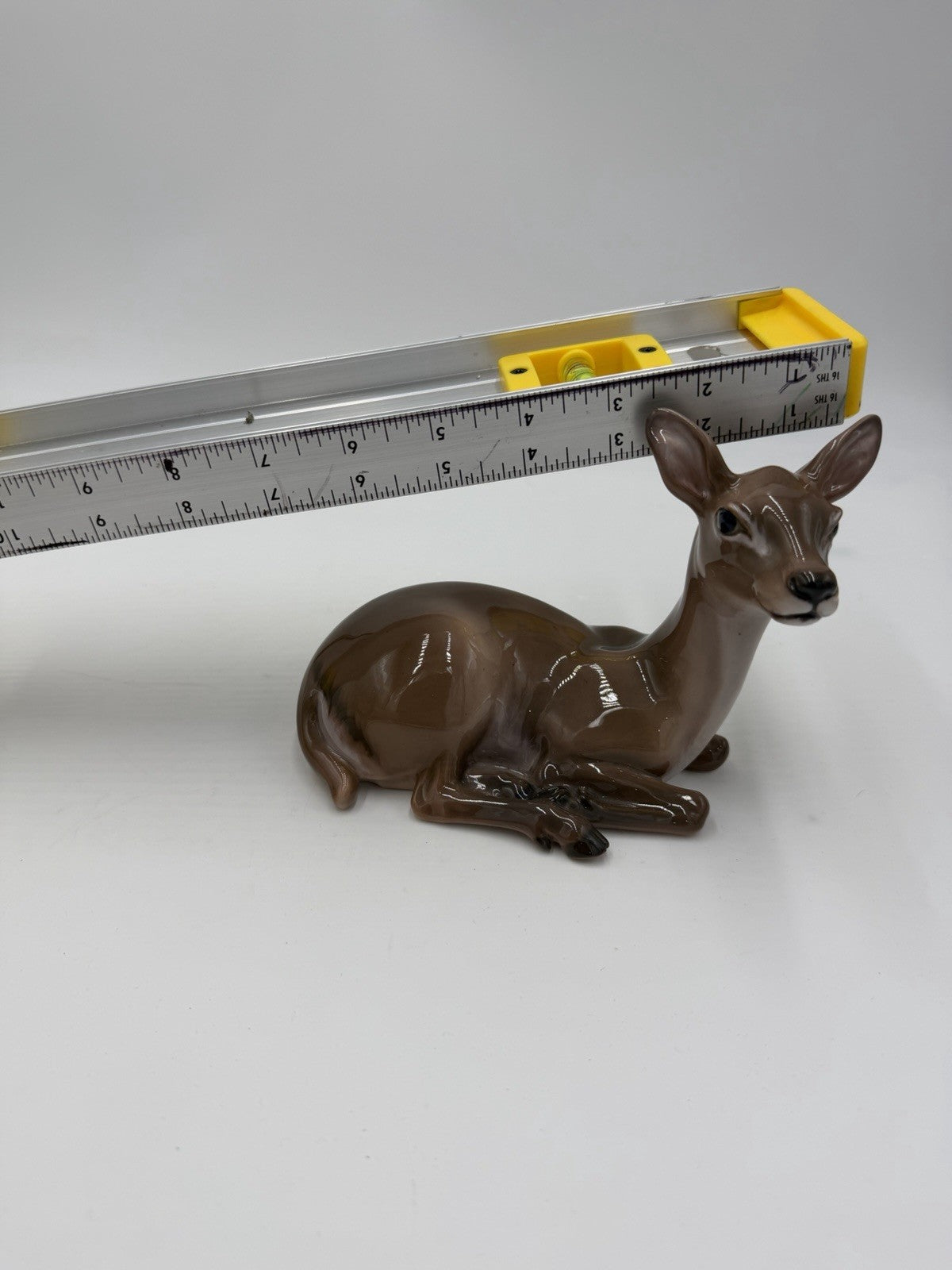 Dahl Jensen Copenhagen Denmark Porcelain Hand Painted deer Lying Figurine #1147