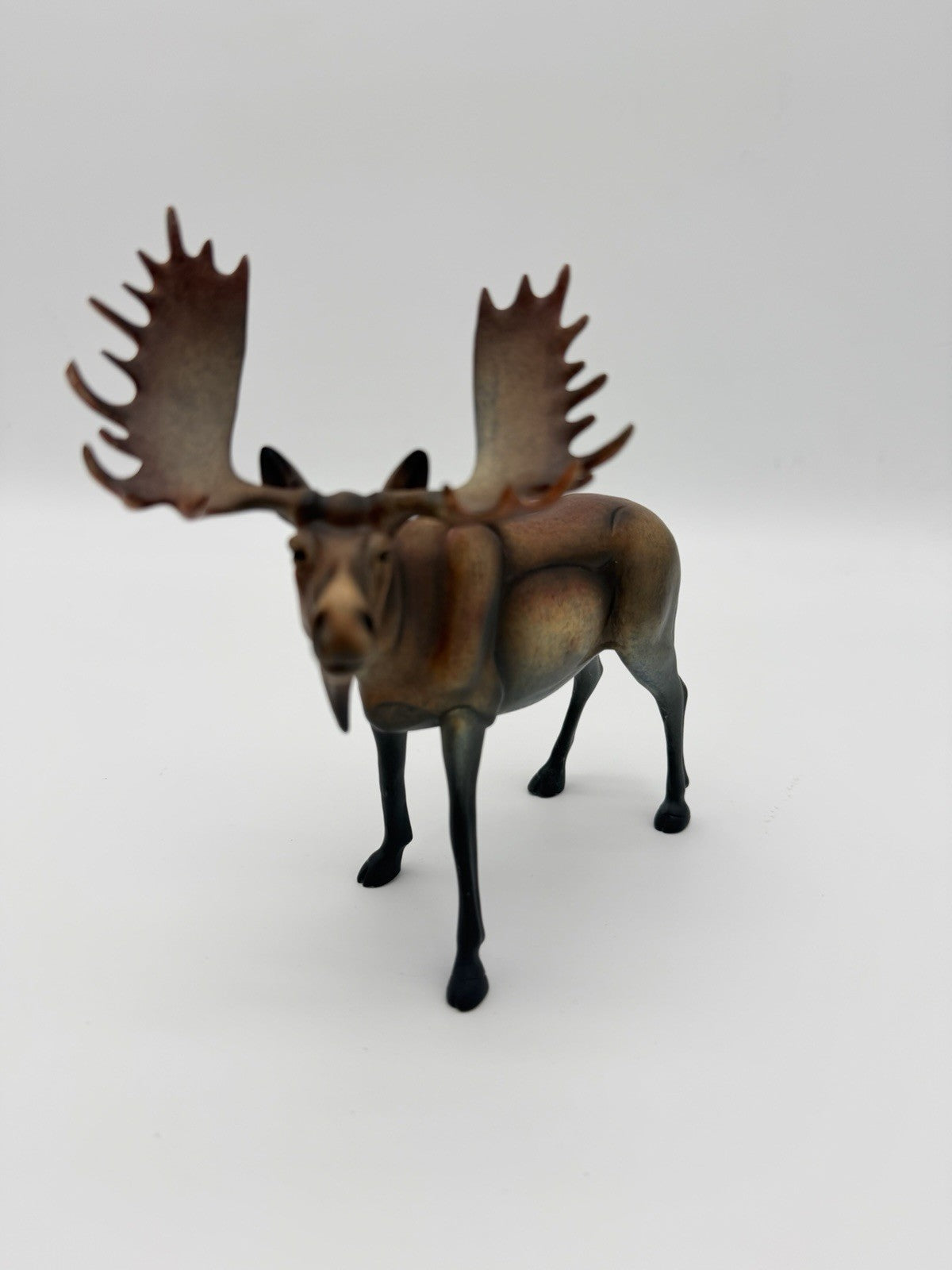 Rare IMAGO Stephen Guerrero August Maquette Bisque Resin Moose Figurine 6”x5”