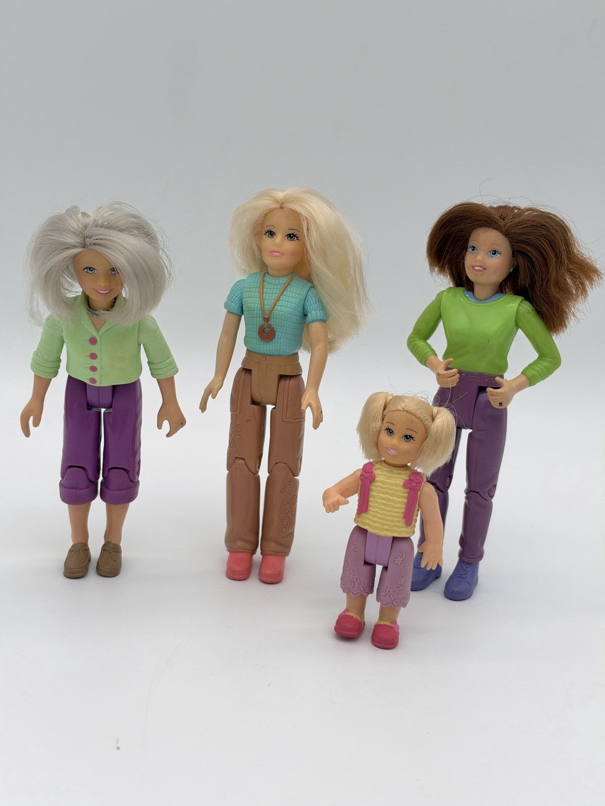 Fisher Price Loving Family Dollhouse Mom Mother Grandma Sister Figures Set of 4
